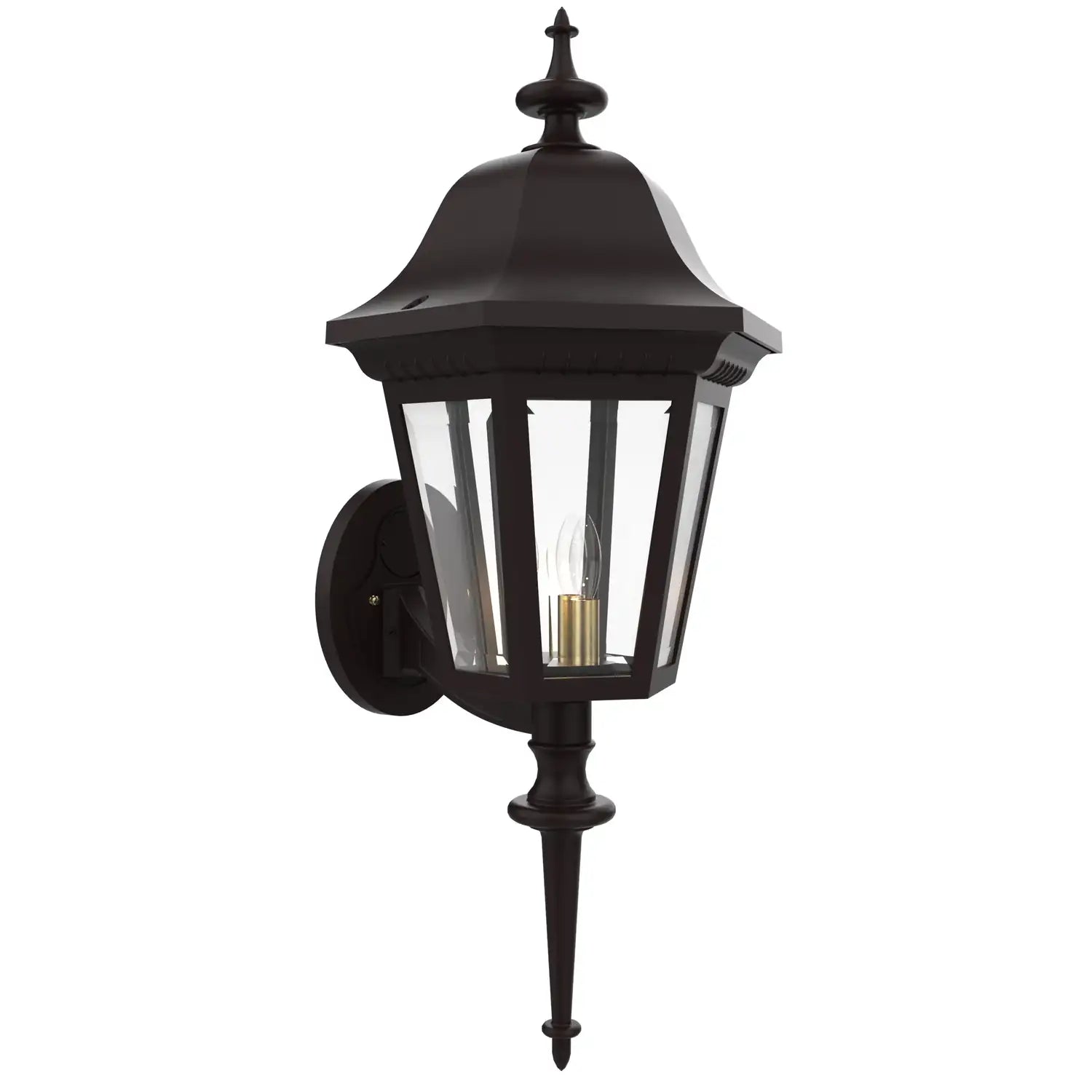 SNOC, MANOR - UP-WALL MOUNT WITH QUEEN ROD 31220, OUTDOOR WALL LIGHTS