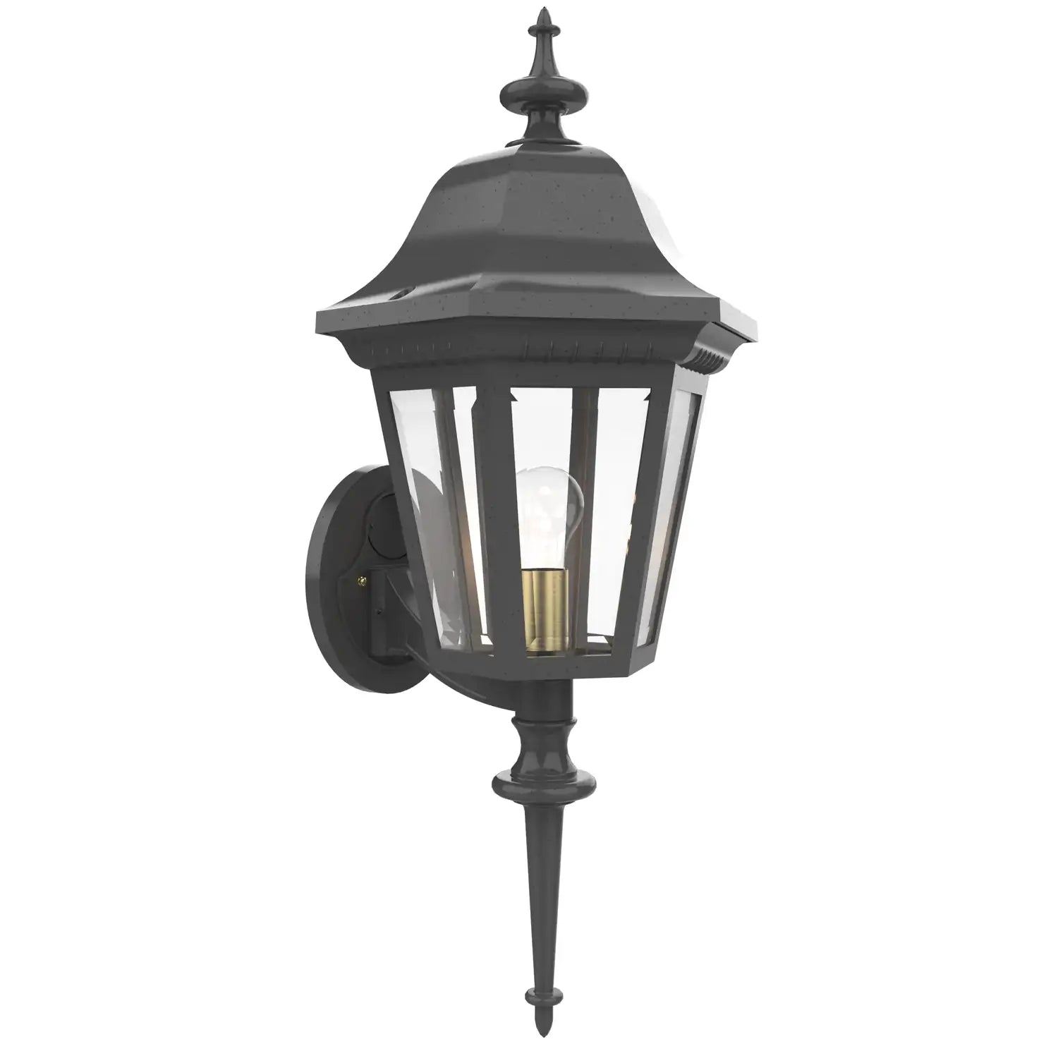 SNOC, MANOR - UP-WALL MOUNT WITH QUEEN ROD 31220, OUTDOOR WALL LIGHTS