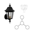 SNOC MANOR - TRI-HEAD MOUNT AND CENTER HEAD UP FOR TALL POST 31224 3A1 - Post