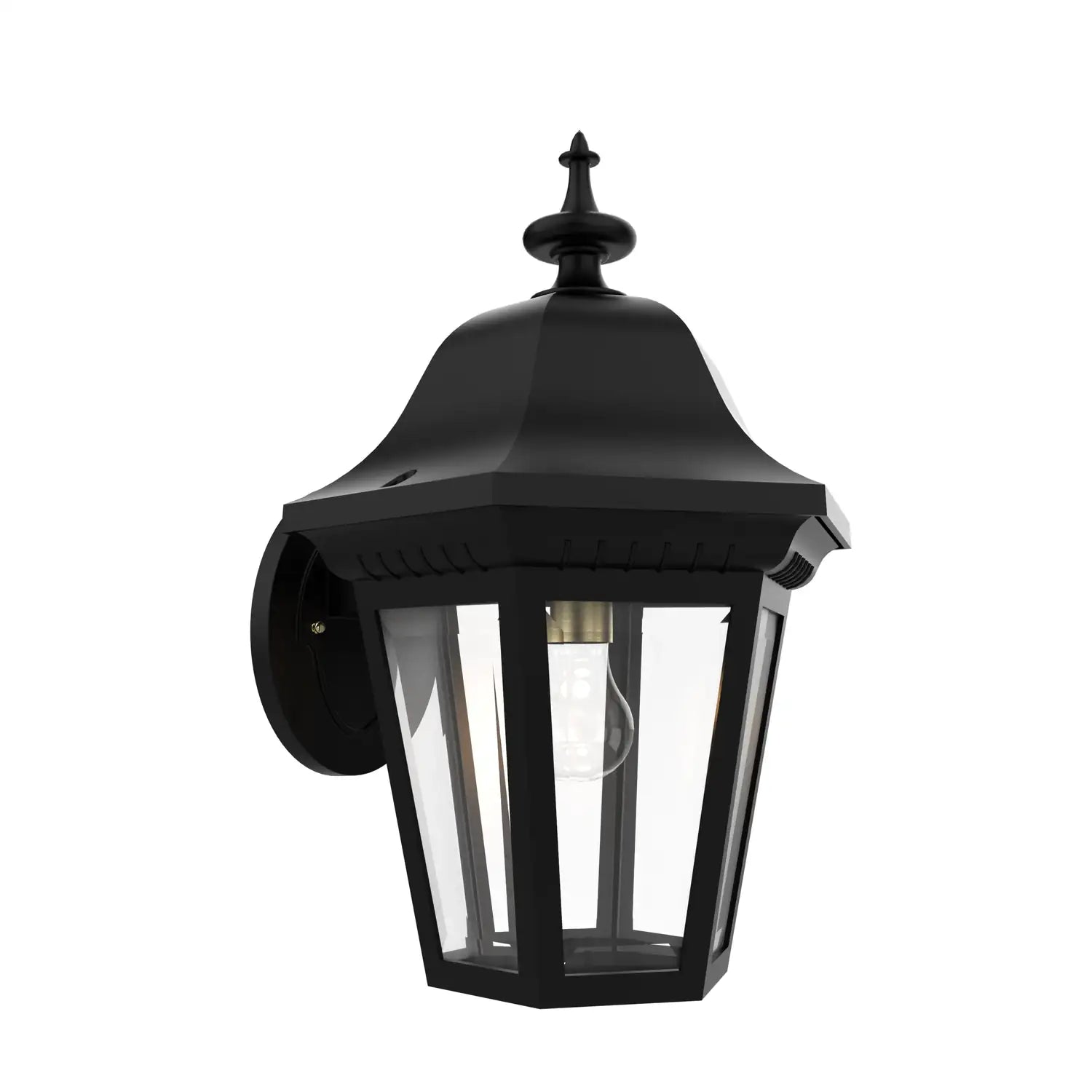 SNOC, MANOR - WALL-MOUNT DOWN OPEN BOTTOM LARGE 31227, OUTDOOR WALL LIGHTS