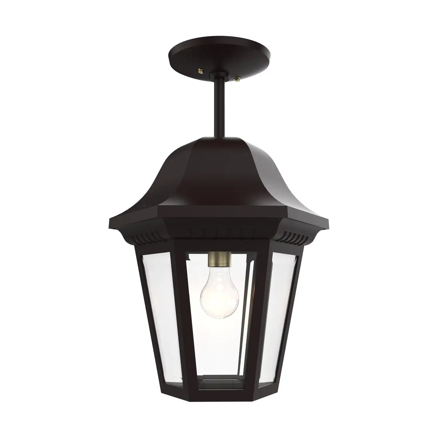 SNOC, MANOR LARGE OPEN BOTTOM ROD CEILING MOUNT 31256, OUTDOOR CEILING LIGHT