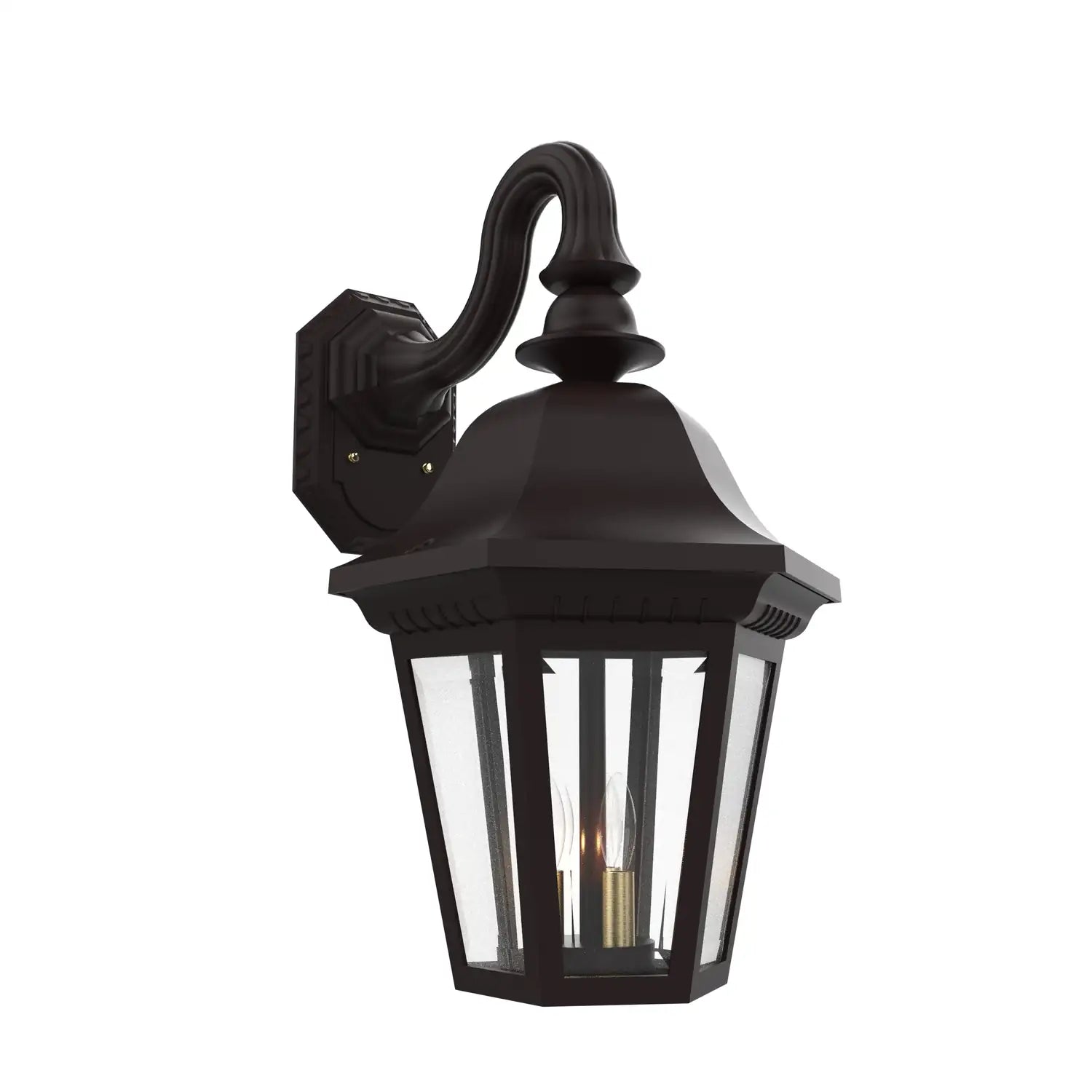 SNOC, MANOR - WALL-MOUNT DOWN OPEN BOTTOM LARGE 31282, OUTDOOR WALL LIGHTS