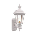 SNOC, JAMESTOWN - UP-MOUNT WALL MOUNT WITH FULL SIZE FINIAL 31412, OUTDOOR WALL LIGHTS