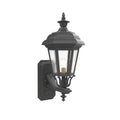 SNOC, JAMESTOWN - UP-MOUNT WALL MOUNT WITH FULL SIZE FINIAL 31412, OUTDOOR WALL LIGHTS