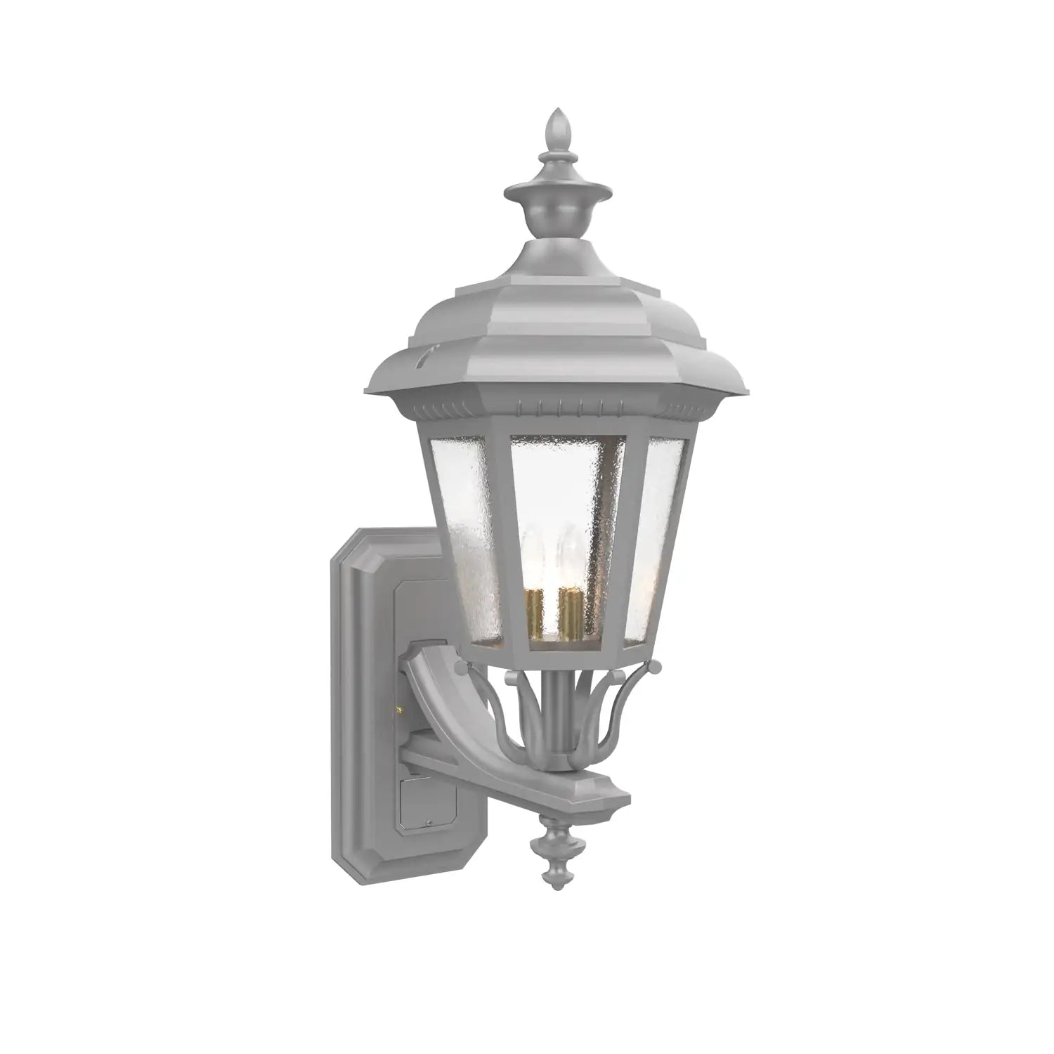 SNOC, JAMESTOWN - UP-MOUNT WALL MOUNT WITH FULL SIZE FINIAL 31412, OUTDOOR WALL LIGHTS
