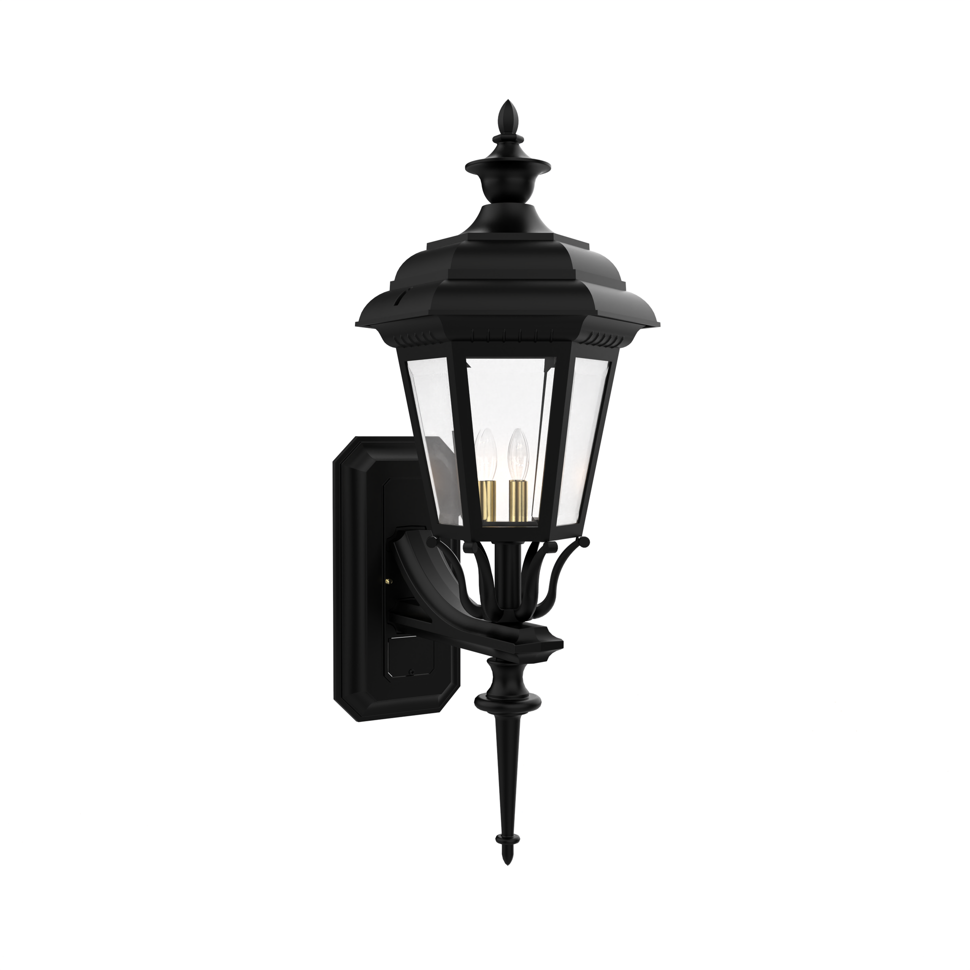 SNOC, JAMESTOWN - UP-WALL MOUNT WITH QUEEN ROD 31413, OUTDOOR WALL LIGHTS