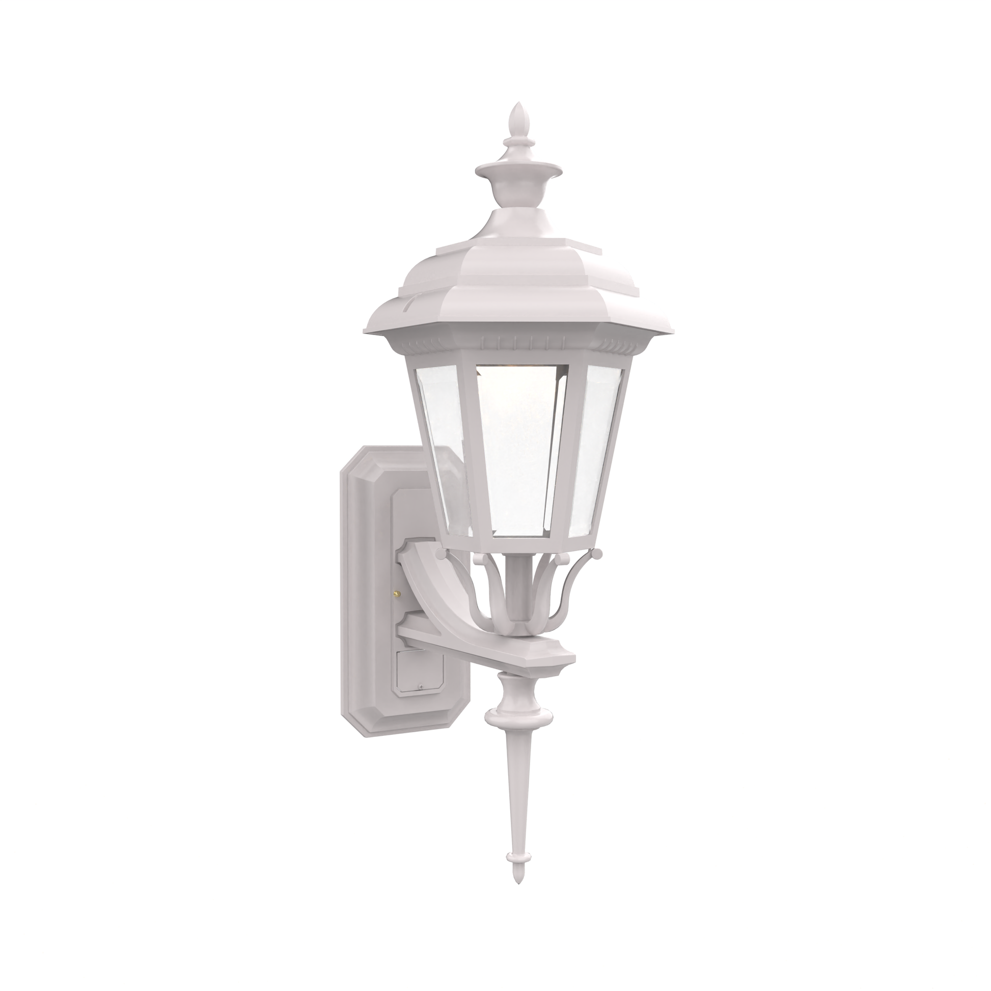 SNOC, JAMESTOWN - UP-WALL MOUNT WITH QUEEN ROD 31413, OUTDOOR WALL LIGHTS