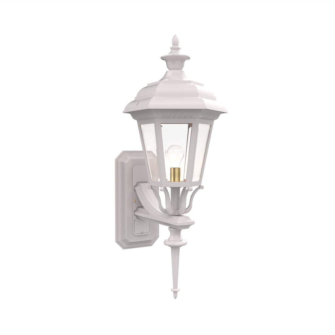 SNOC, JAMESTOWN - UP-WALL MOUNT WITH QUEEN ROD 31413, OUTDOOR WALL LIGHTS