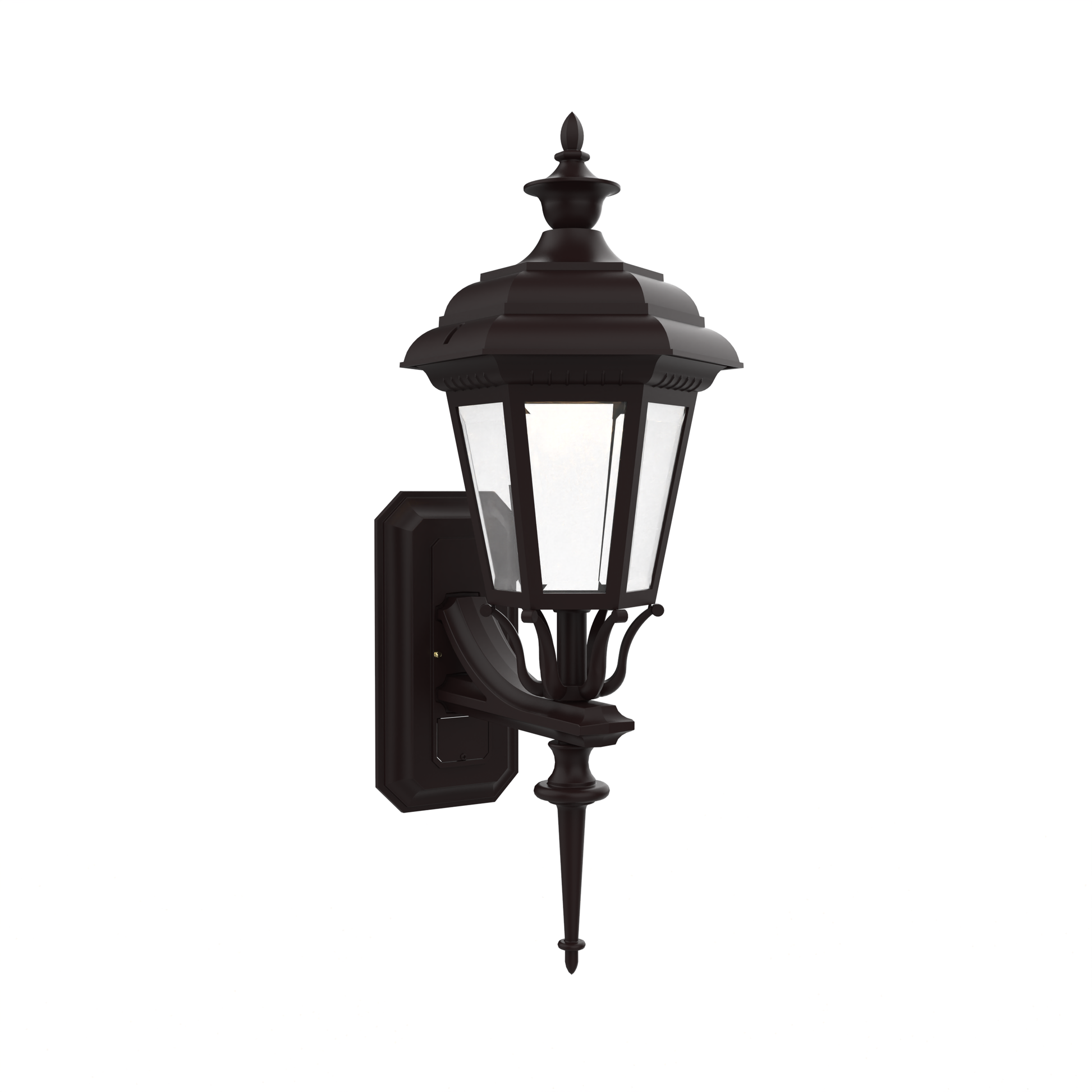 SNOC, JAMESTOWN - UP-WALL MOUNT WITH QUEEN ROD 31413, OUTDOOR WALL LIGHTS