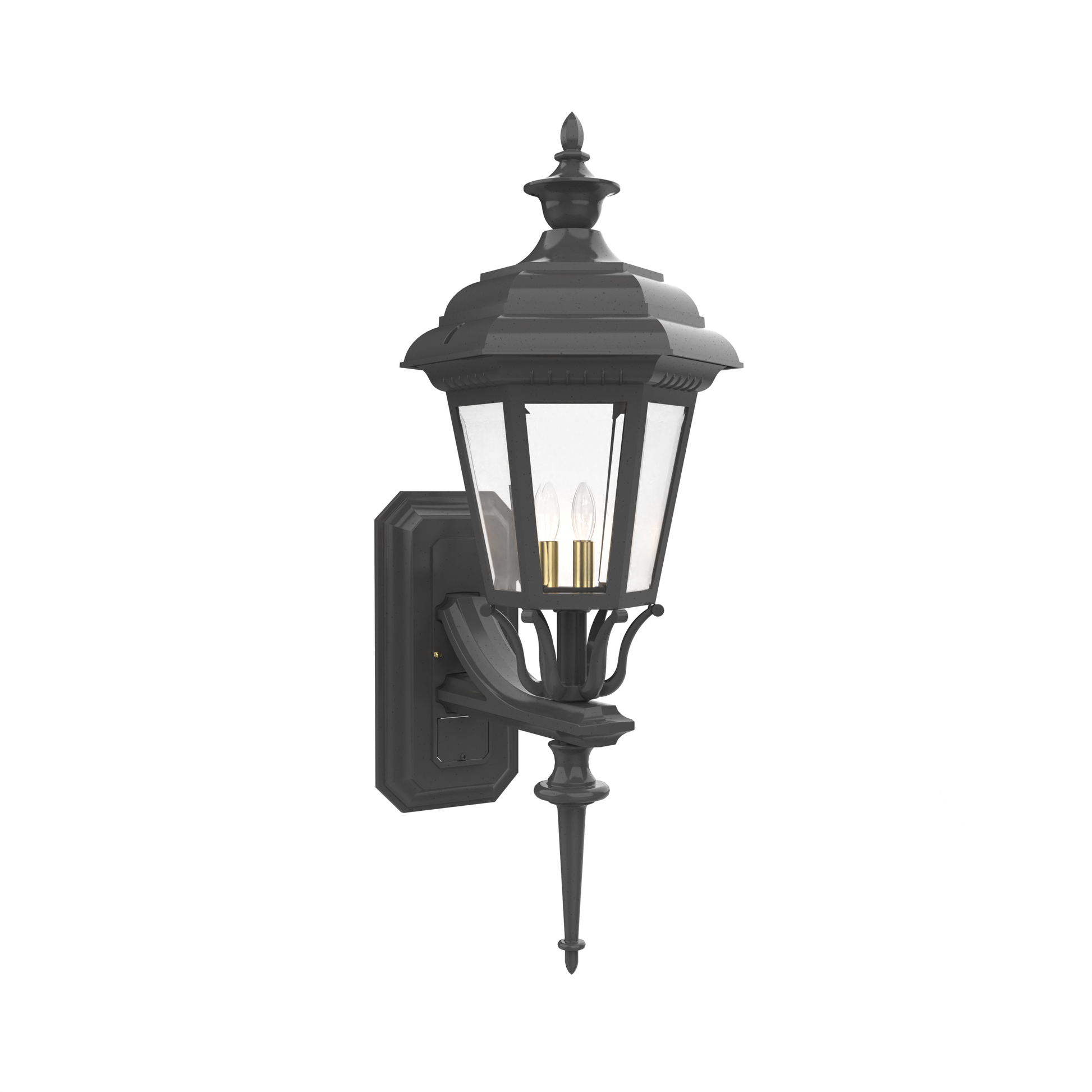 SNOC, JAMESTOWN - UP-WALL MOUNT WITH QUEEN ROD 31413, OUTDOOR WALL LIGHTS