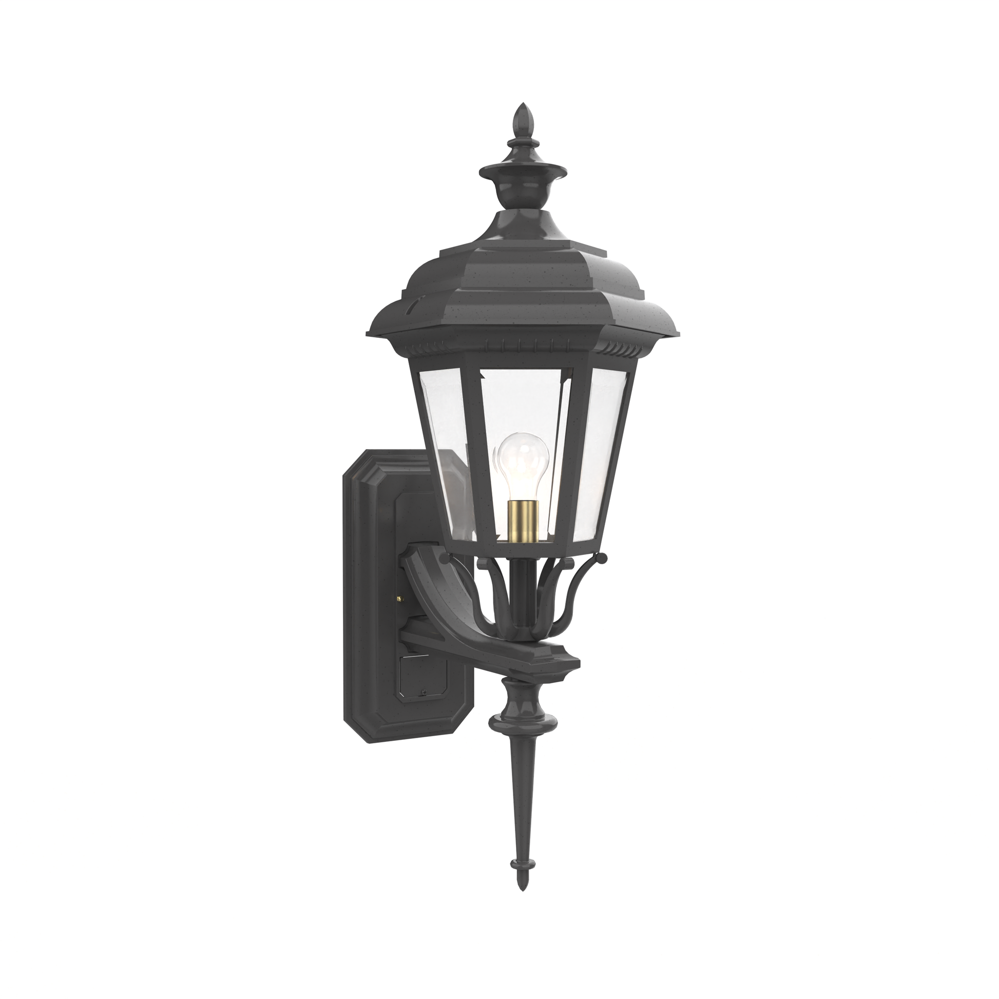 SNOC, JAMESTOWN - UP-WALL MOUNT WITH QUEEN ROD 31413, OUTDOOR WALL LIGHTS