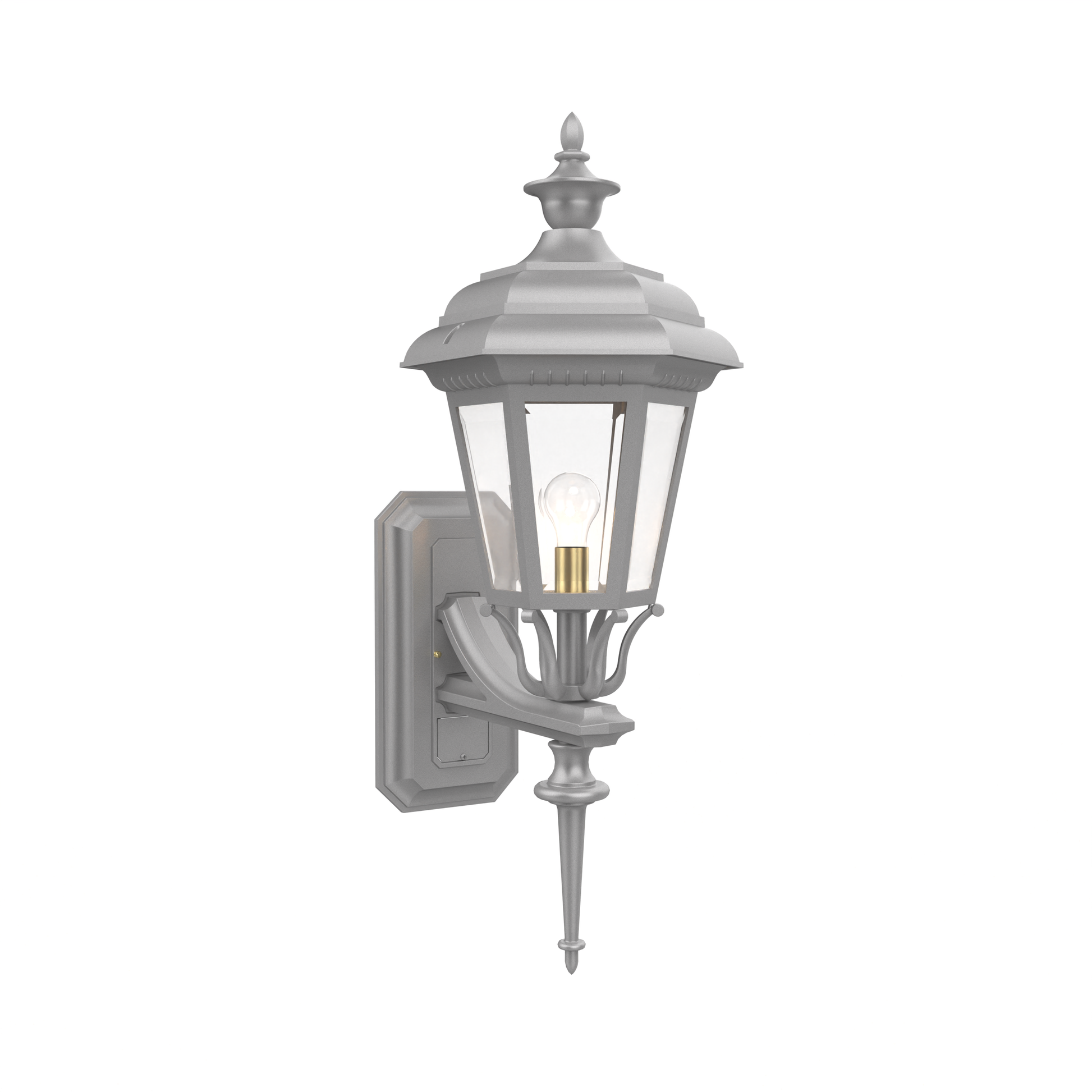 SNOC, JAMESTOWN - UP-WALL MOUNT WITH QUEEN ROD 31413, OUTDOOR WALL LIGHTS