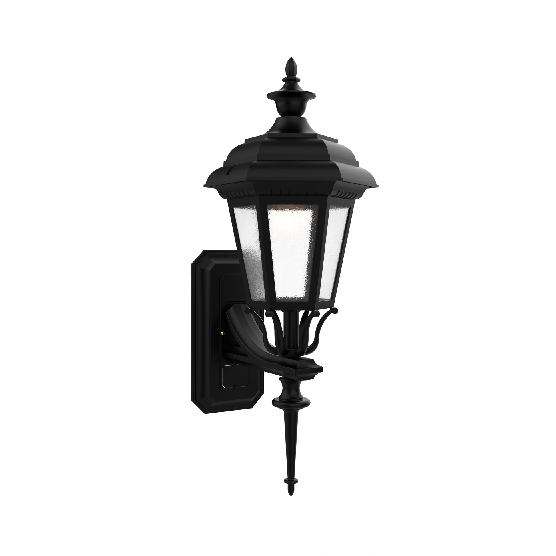SNOC, JAMESTOWN - UP-WALL MOUNT WITH QUEEN ROD 31413, OUTDOOR WALL LIGHTS