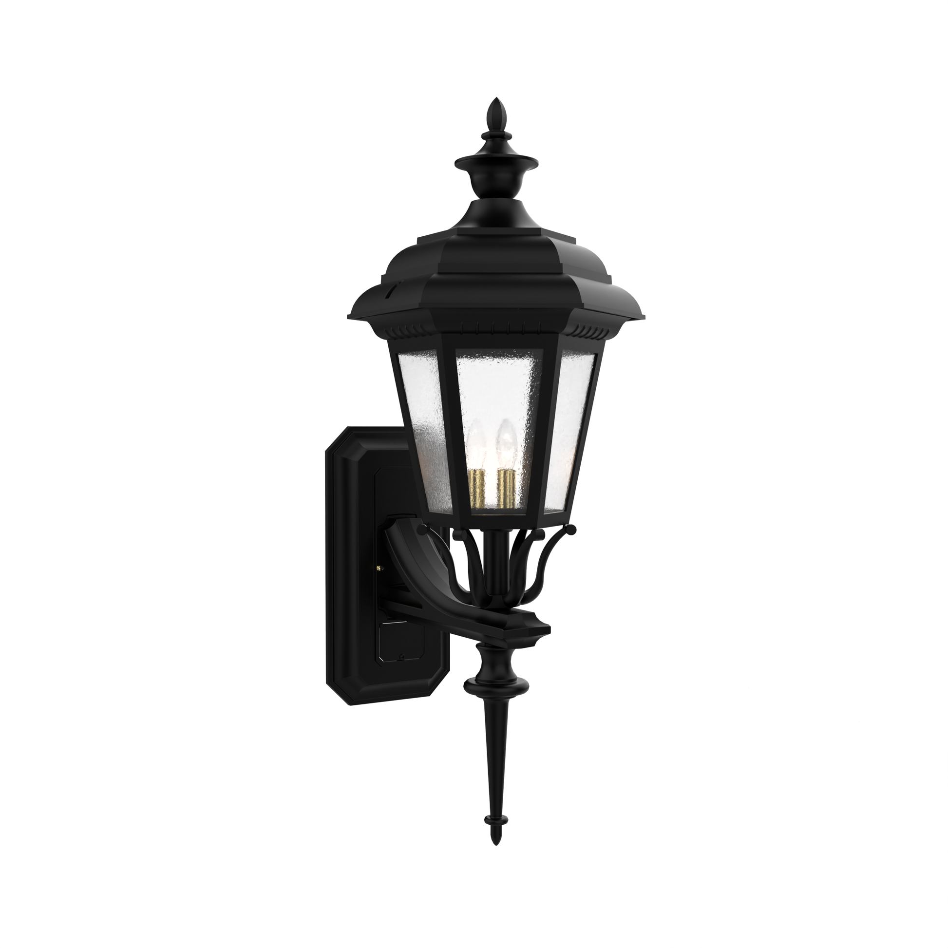SNOC, JAMESTOWN - UP-WALL MOUNT WITH QUEEN ROD 31413, OUTDOOR WALL LIGHTS