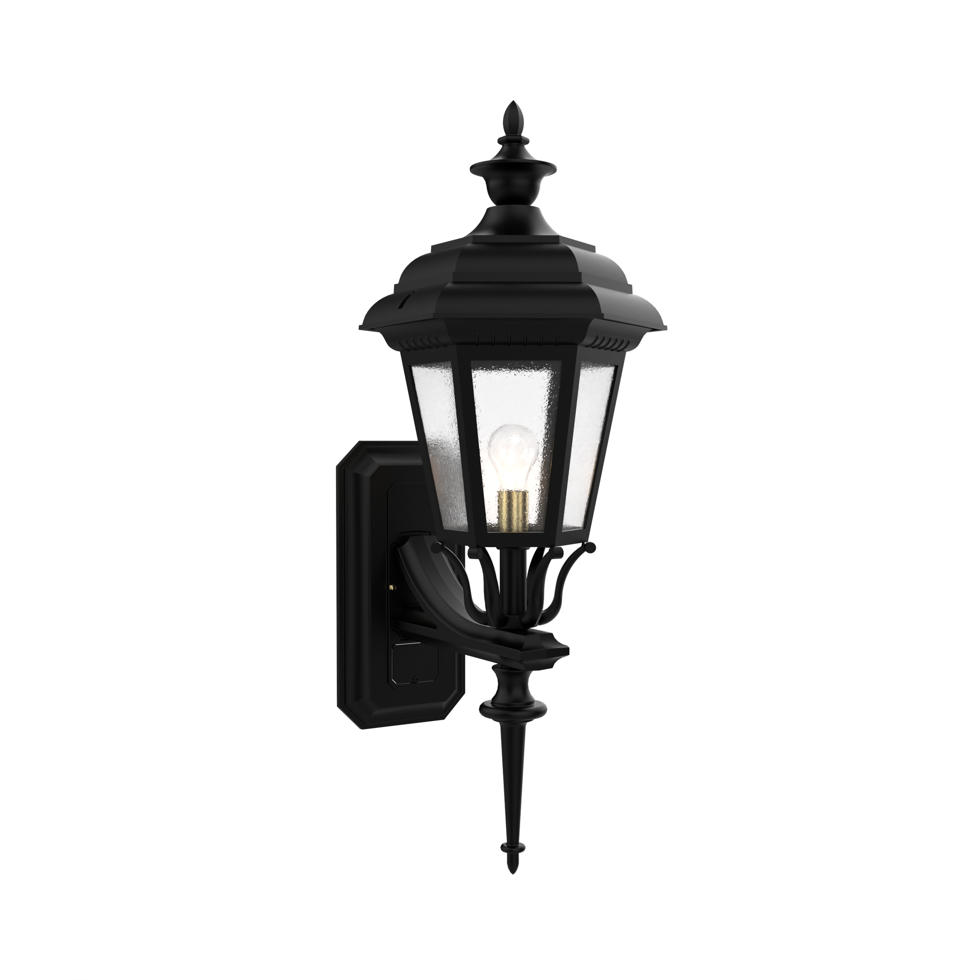 SNOC, JAMESTOWN - UP-WALL MOUNT WITH QUEEN ROD 31413, OUTDOOR WALL LIGHTS