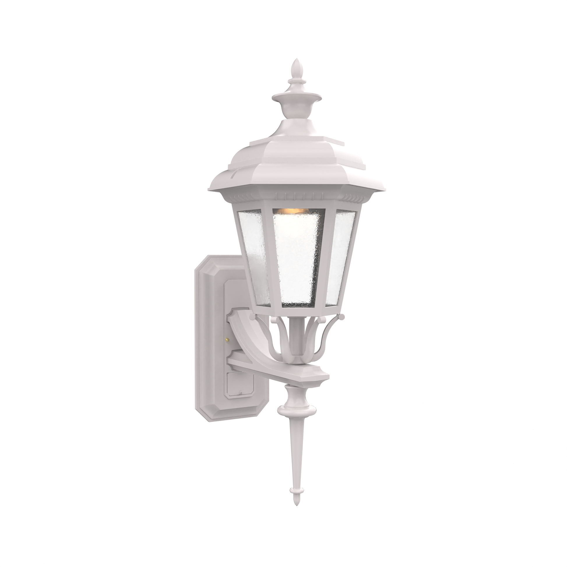 SNOC, JAMESTOWN - UP-WALL MOUNT WITH QUEEN ROD 31413, OUTDOOR WALL LIGHTS