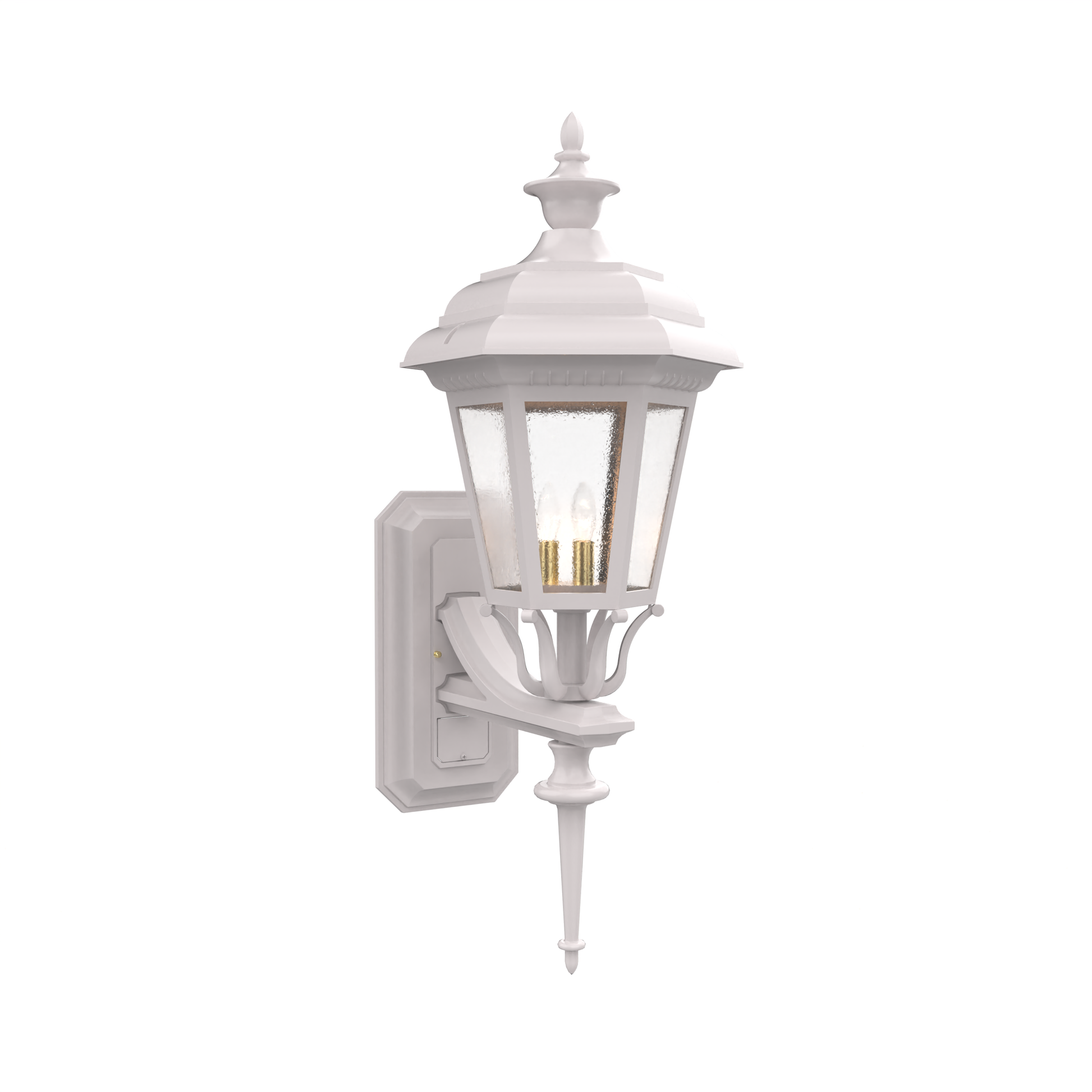 SNOC, JAMESTOWN - UP-WALL MOUNT WITH QUEEN ROD 31413, OUTDOOR WALL LIGHTS