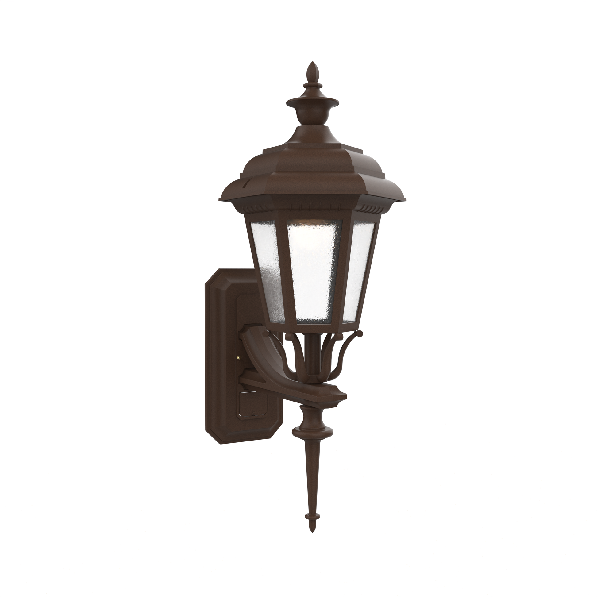 SNOC, JAMESTOWN - UP-WALL MOUNT WITH QUEEN ROD 31413, OUTDOOR WALL LIGHTS