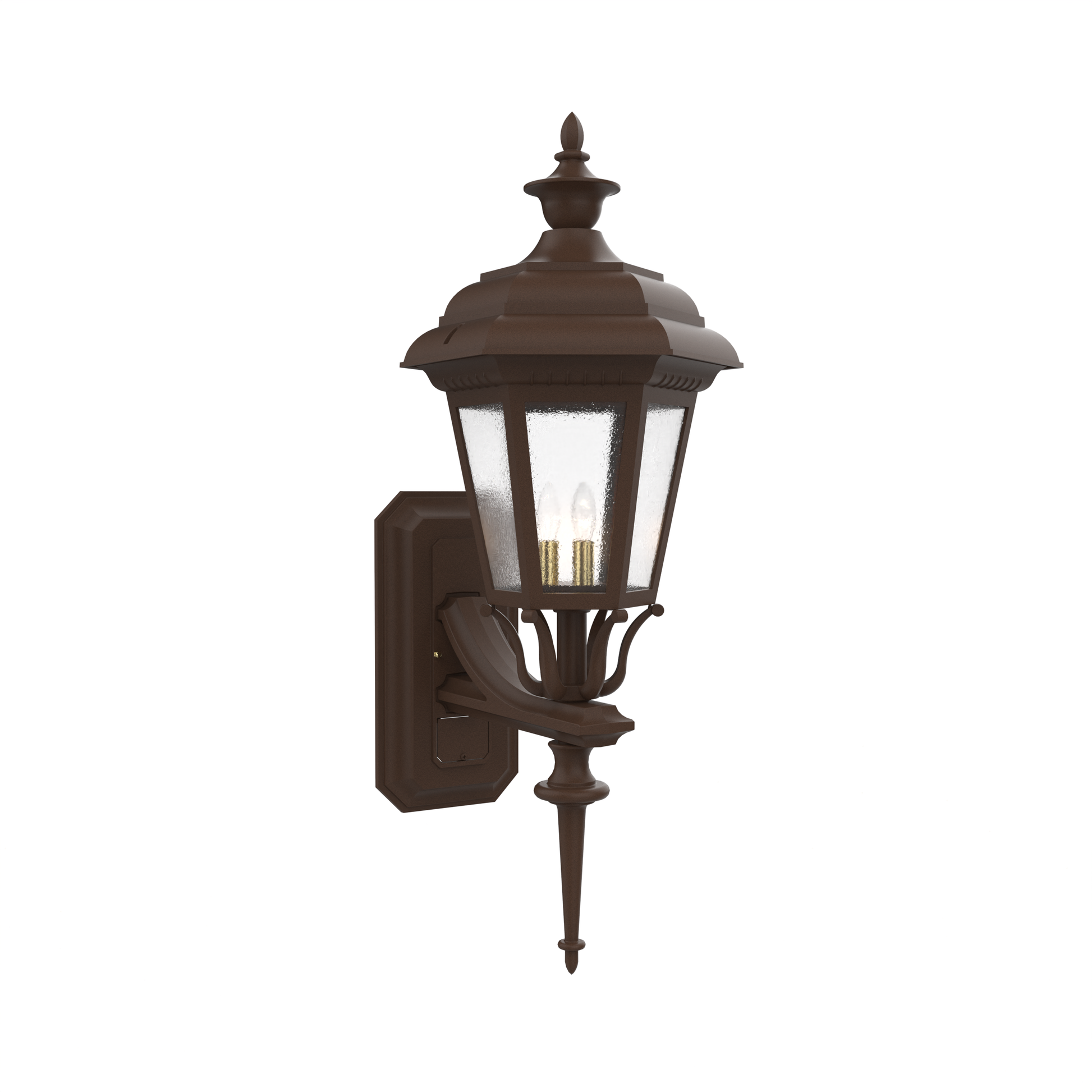 SNOC, JAMESTOWN - UP-WALL MOUNT WITH QUEEN ROD 31413, OUTDOOR WALL LIGHTS