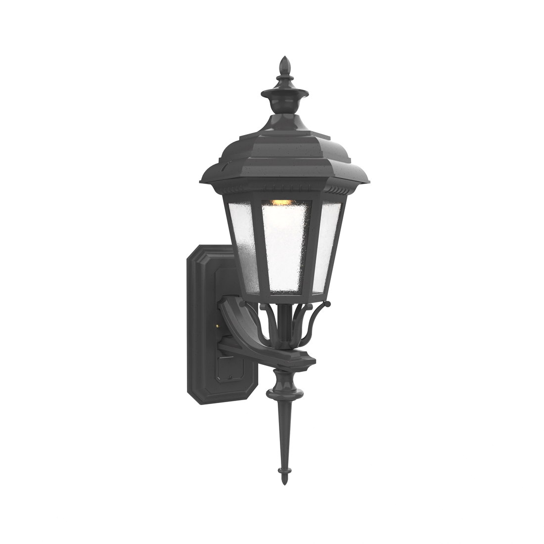 SNOC, JAMESTOWN - UP-WALL MOUNT WITH QUEEN ROD 31413, OUTDOOR WALL LIGHTS