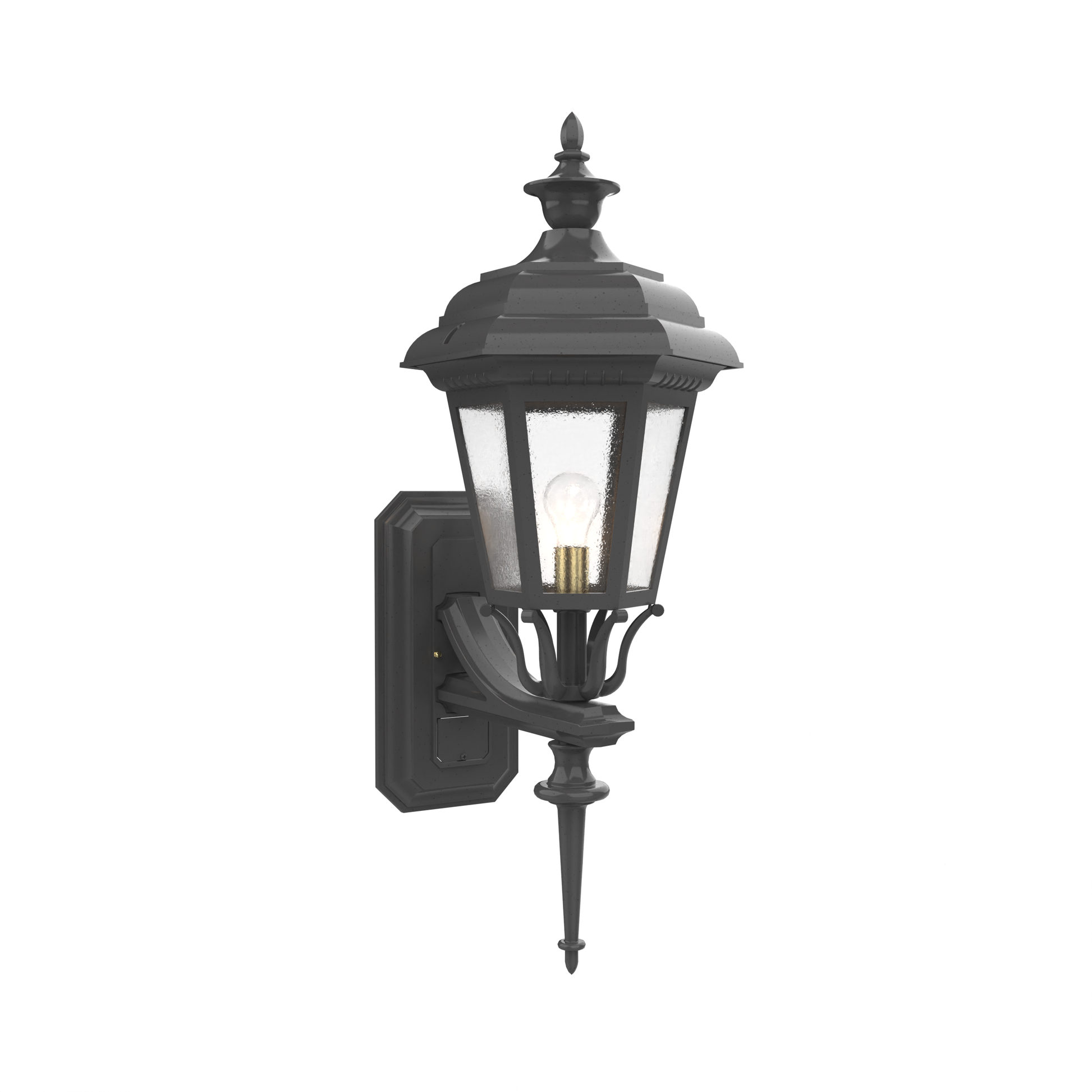 SNOC, JAMESTOWN - UP-WALL MOUNT WITH QUEEN ROD 31413, OUTDOOR WALL LIGHTS