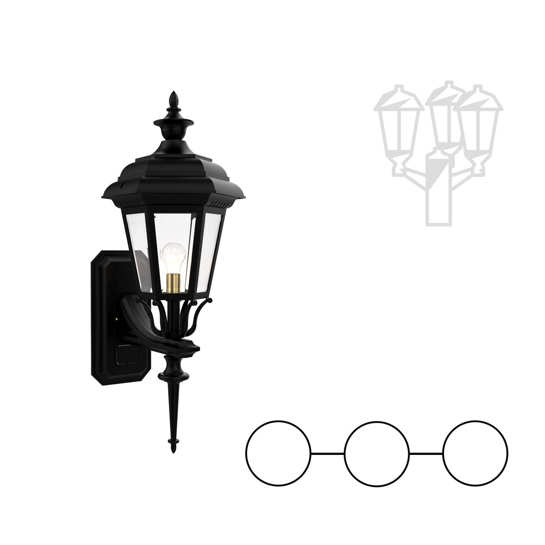 SNOC JAMESTOWN - DOUBLE-HEAD MOUNT CENTER HEAD UP WITH QUEEN POST ROD 31413 2A1 - Post
