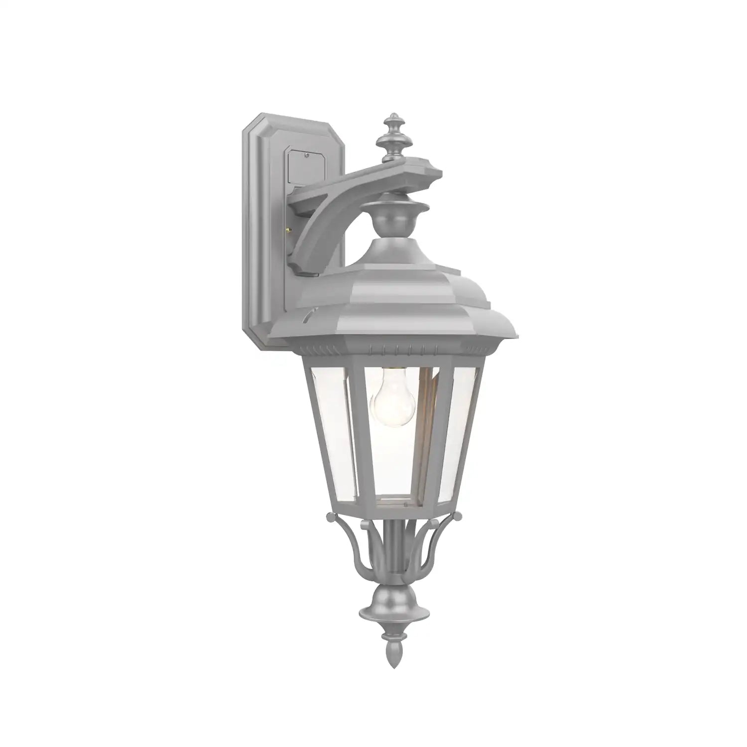 SNOC, JAMESTOWN - LARGE CLOSED BOTTOM DOWN MOUNT WALL MURAL 31418, OUTDOOR WALL LIGHTS