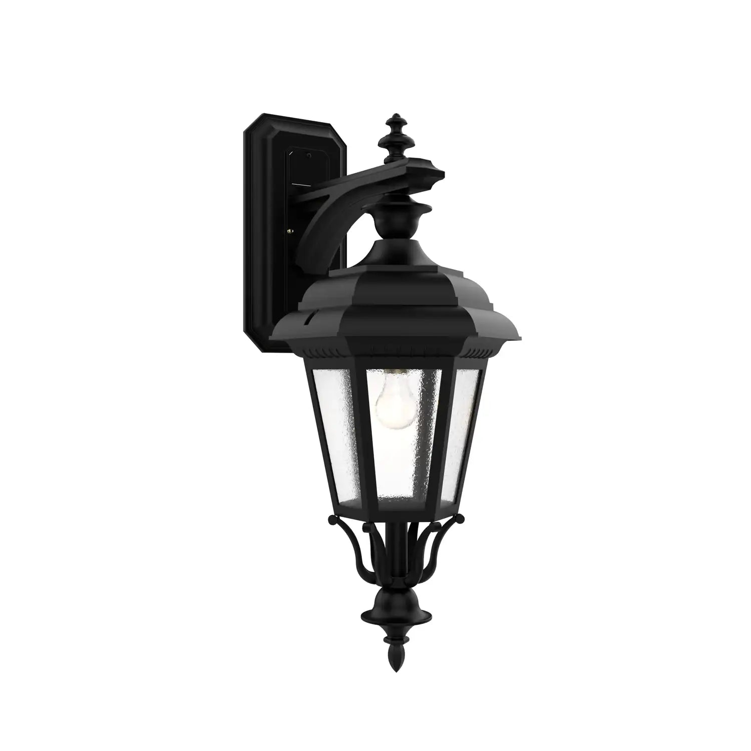 SNOC, JAMESTOWN - LARGE CLOSED BOTTOM DOWN MOUNT WALL MURAL 31418, OUTDOOR WALL LIGHTS