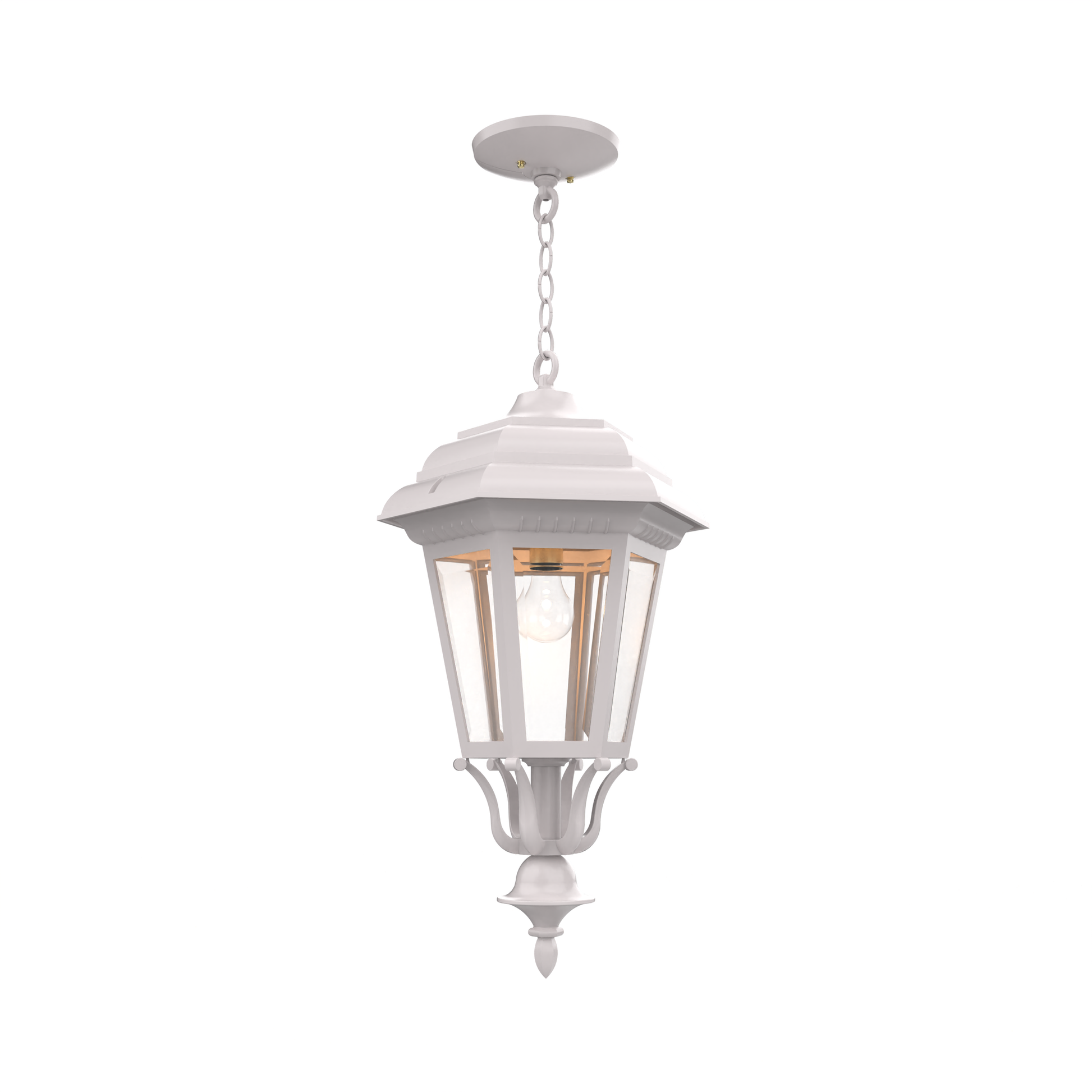 SNOC, JAMESTOWN - CEILING MOUNT WITH CHAIN LARGE CLOSED BOTTOM 31455, OUTDOOR CEILING LIGHT