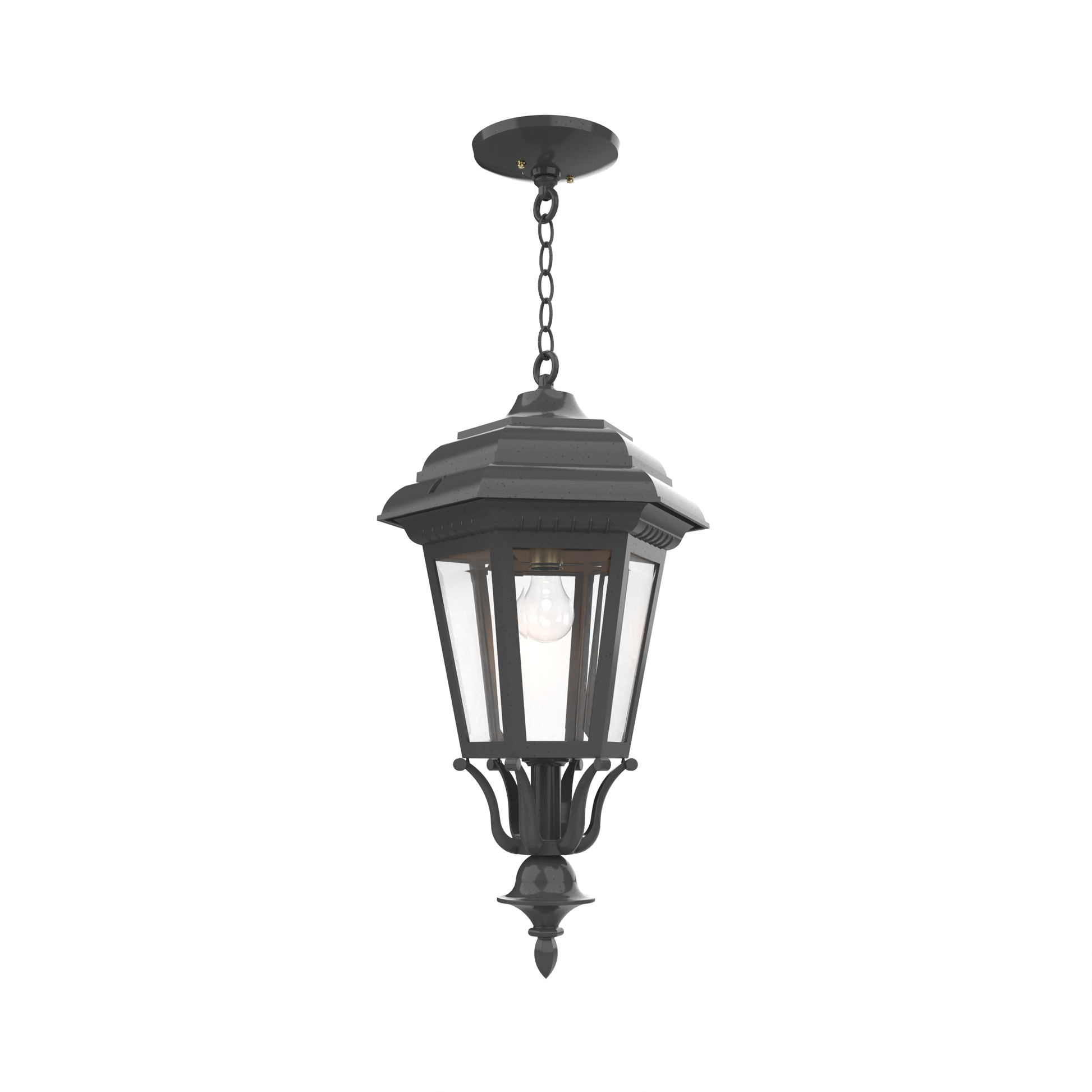 SNOC, JAMESTOWN - CEILING MOUNT WITH CHAIN LARGE CLOSED BOTTOM 31455, OUTDOOR CEILING LIGHT