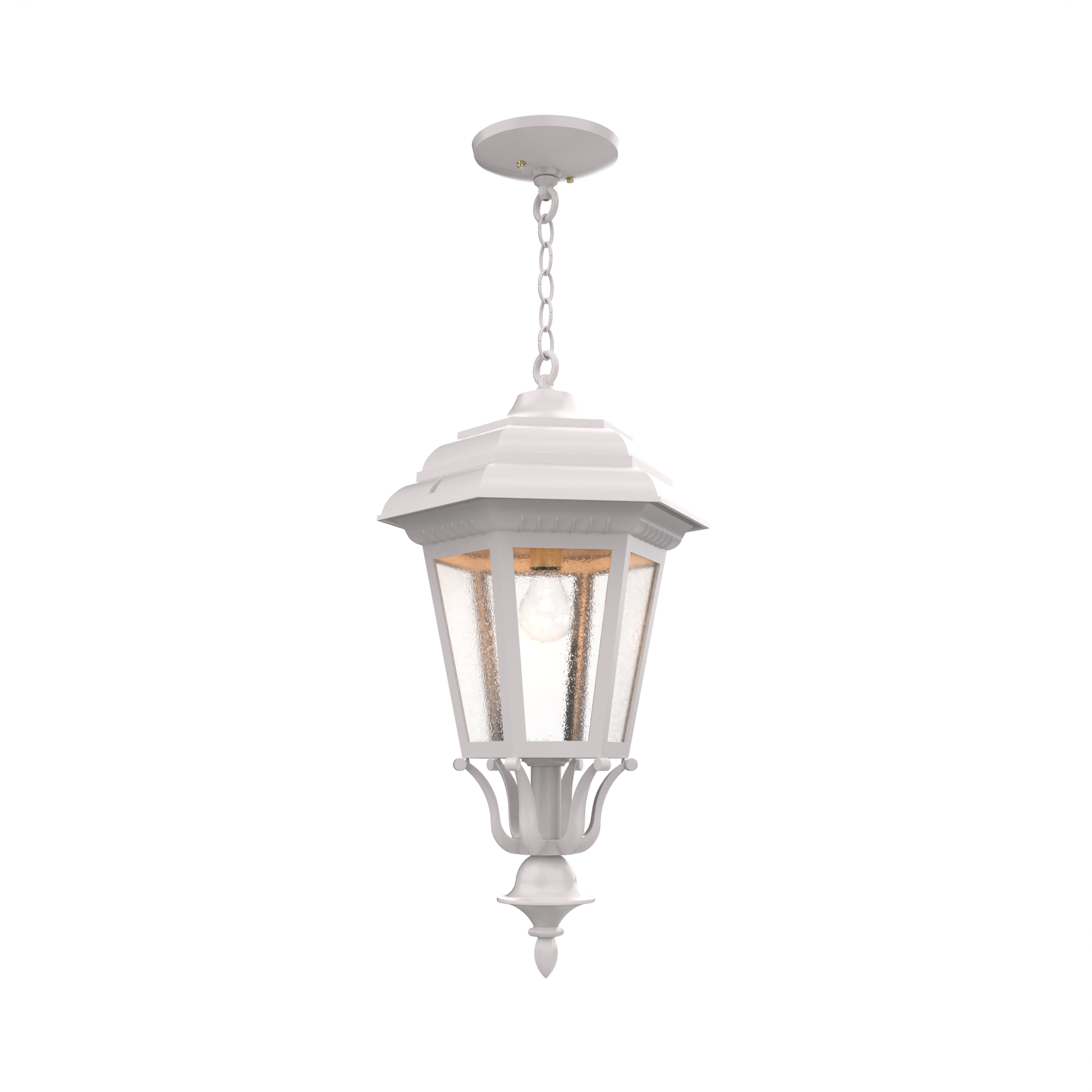 SNOC, JAMESTOWN - CEILING MOUNT WITH CHAIN LARGE CLOSED BOTTOM 31455, OUTDOOR CEILING LIGHT