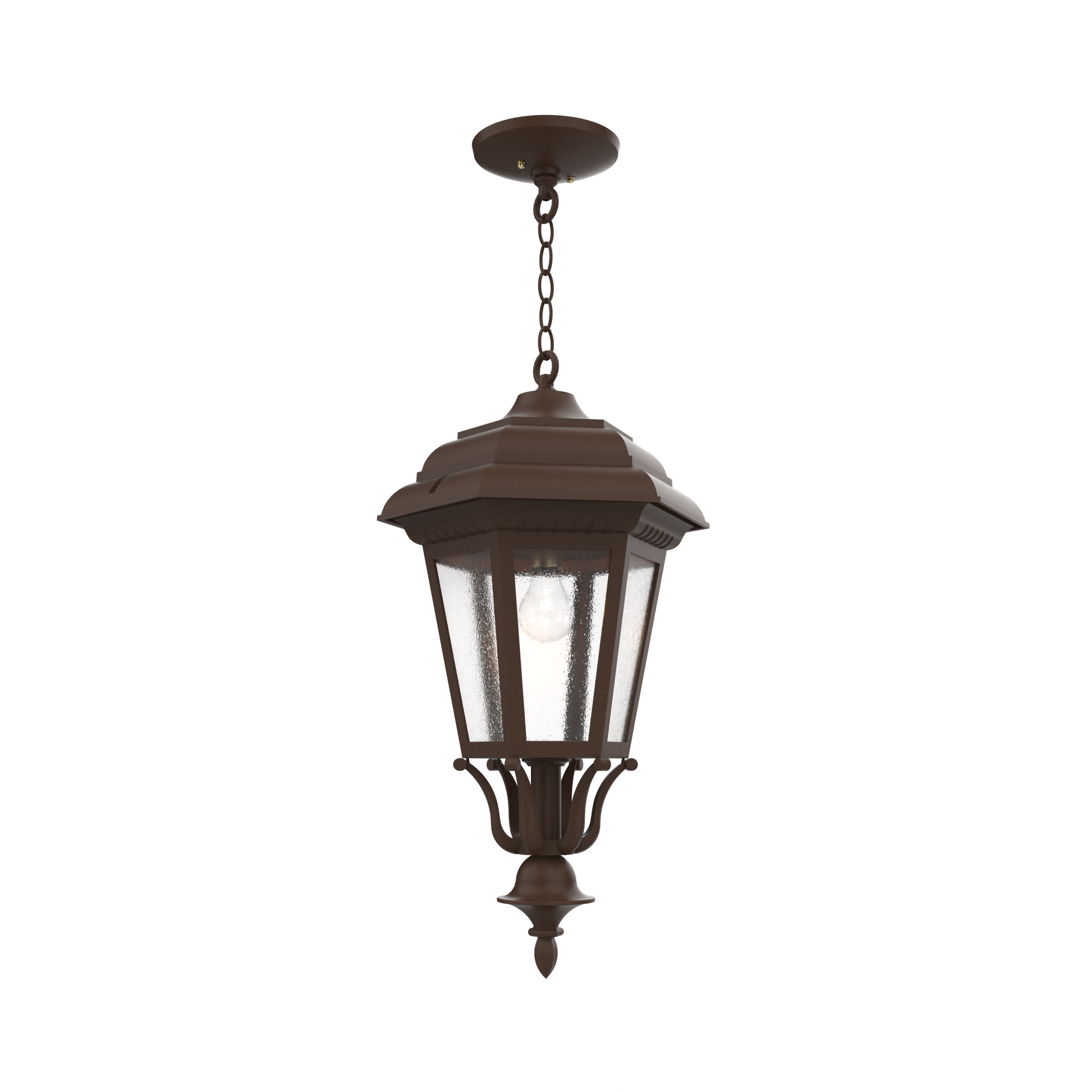 SNOC, JAMESTOWN - CEILING MOUNT WITH CHAIN LARGE CLOSED BOTTOM 31455, OUTDOOR CEILING LIGHT