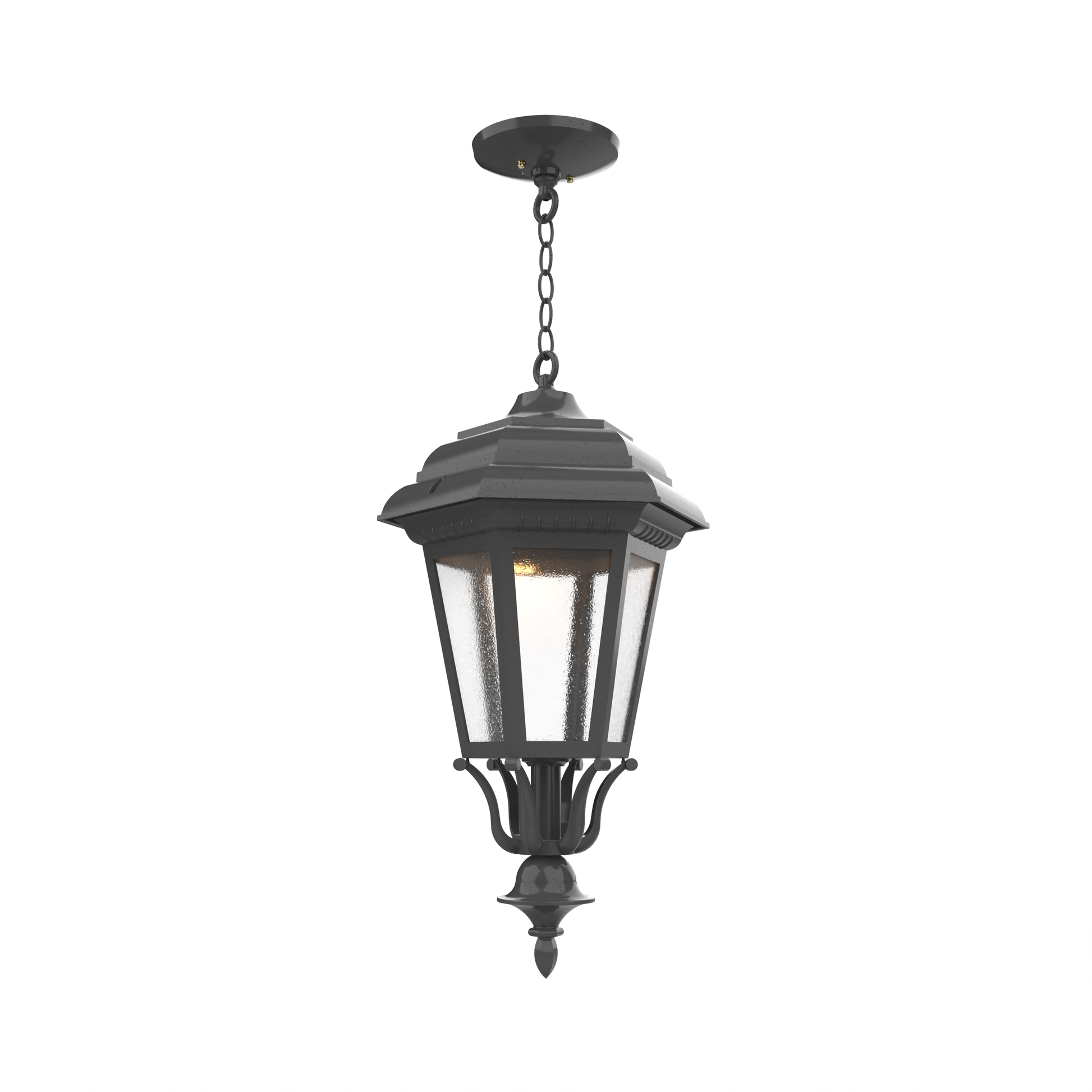 SNOC, JAMESTOWN - CEILING MOUNT WITH CHAIN LARGE CLOSED BOTTOM 31455, OUTDOOR CEILING LIGHT