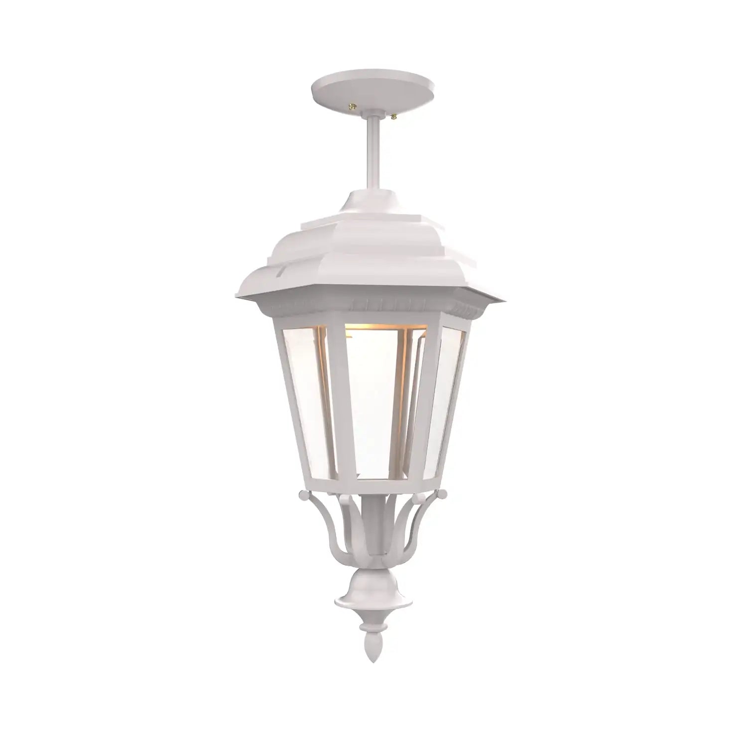 SNOC, JAMESTOWN - LARGE CLOSED BOTTOM ROD CEILING MOUNT 31457, OUTDOOR CEILING LIGHT