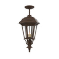 SNOC, JAMESTOWN - LARGE CLOSED BOTTOM ROD CEILING MOUNT 31457, OUTDOOR CEILING LIGHT