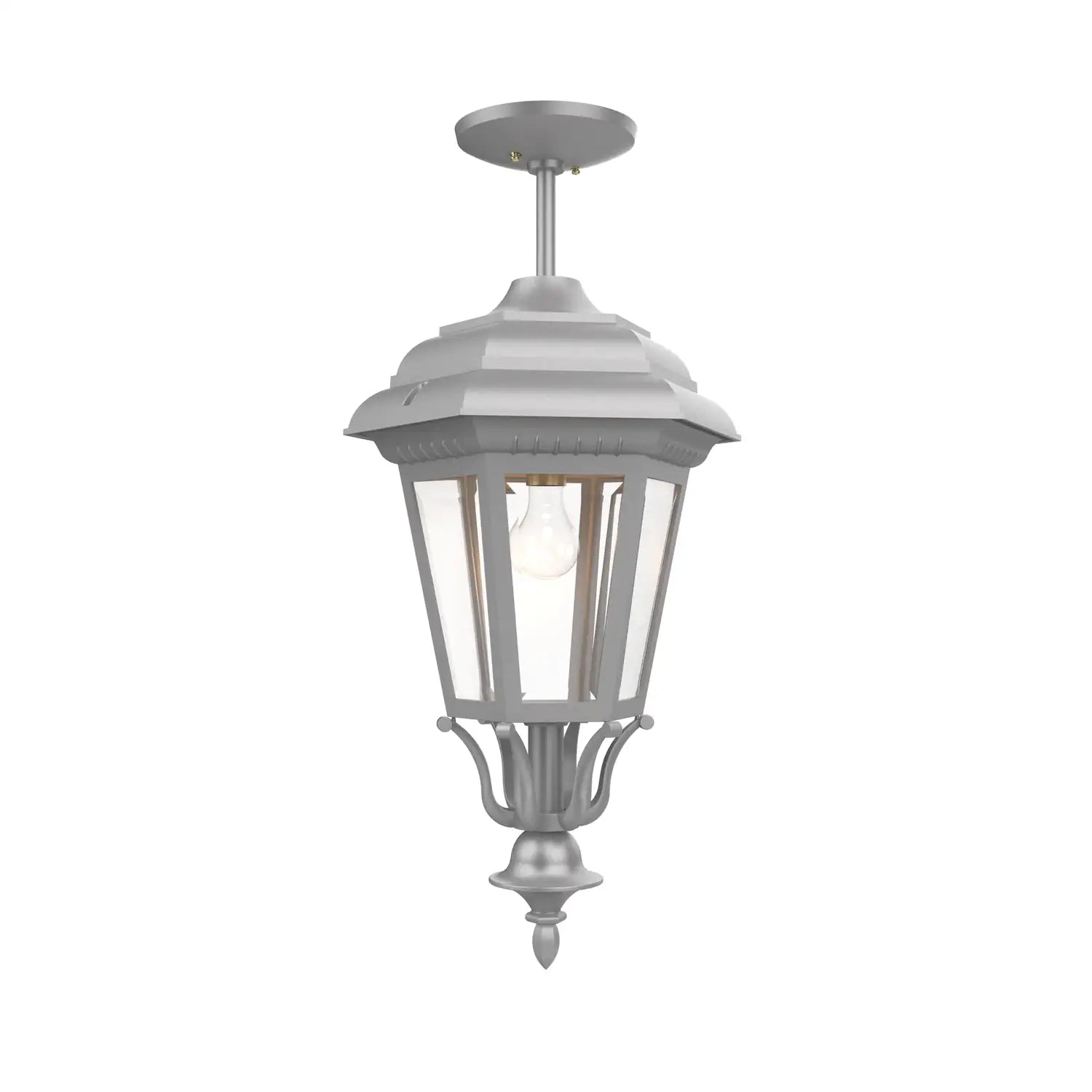 SNOC, JAMESTOWN - LARGE CLOSED BOTTOM ROD CEILING MOUNT 31457, OUTDOOR CEILING LIGHT