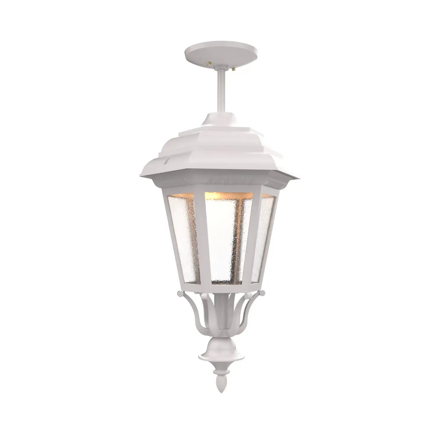 SNOC, JAMESTOWN - LARGE CLOSED BOTTOM ROD CEILING MOUNT 31457, OUTDOOR CEILING LIGHT