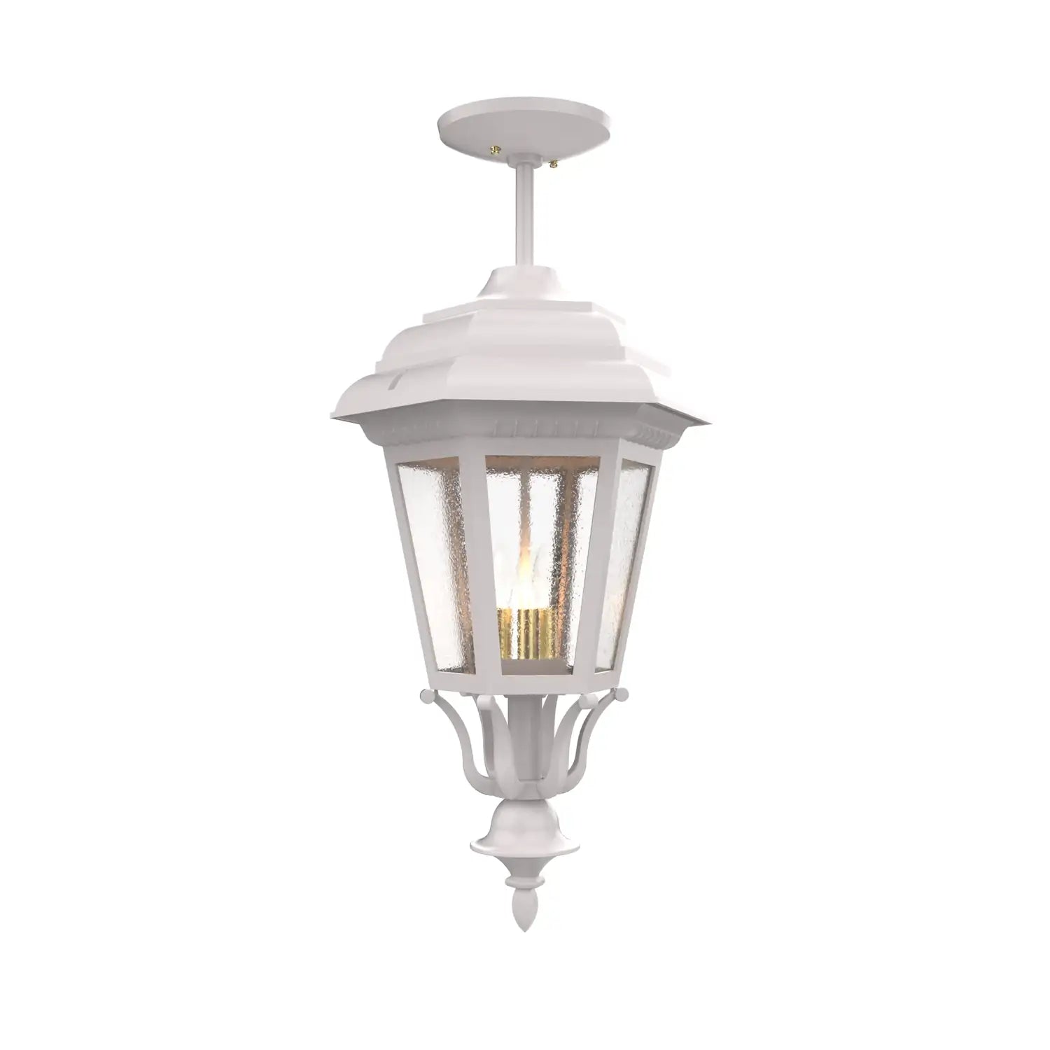 SNOC, JAMESTOWN - LARGE CLOSED BOTTOM ROD CEILING MOUNT 31457, OUTDOOR CEILING LIGHT