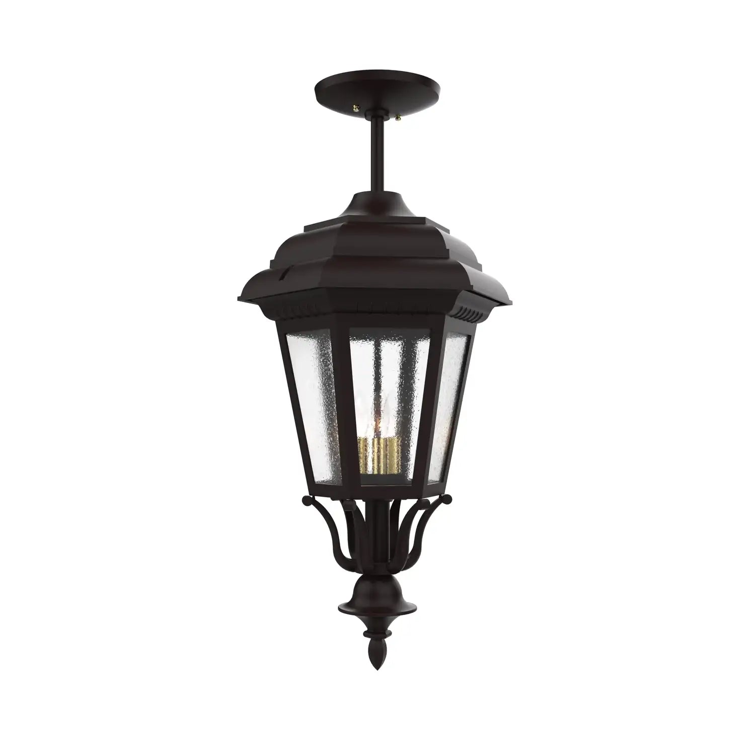 SNOC, JAMESTOWN - LARGE CLOSED BOTTOM ROD CEILING MOUNT 31457, OUTDOOR CEILING LIGHT
