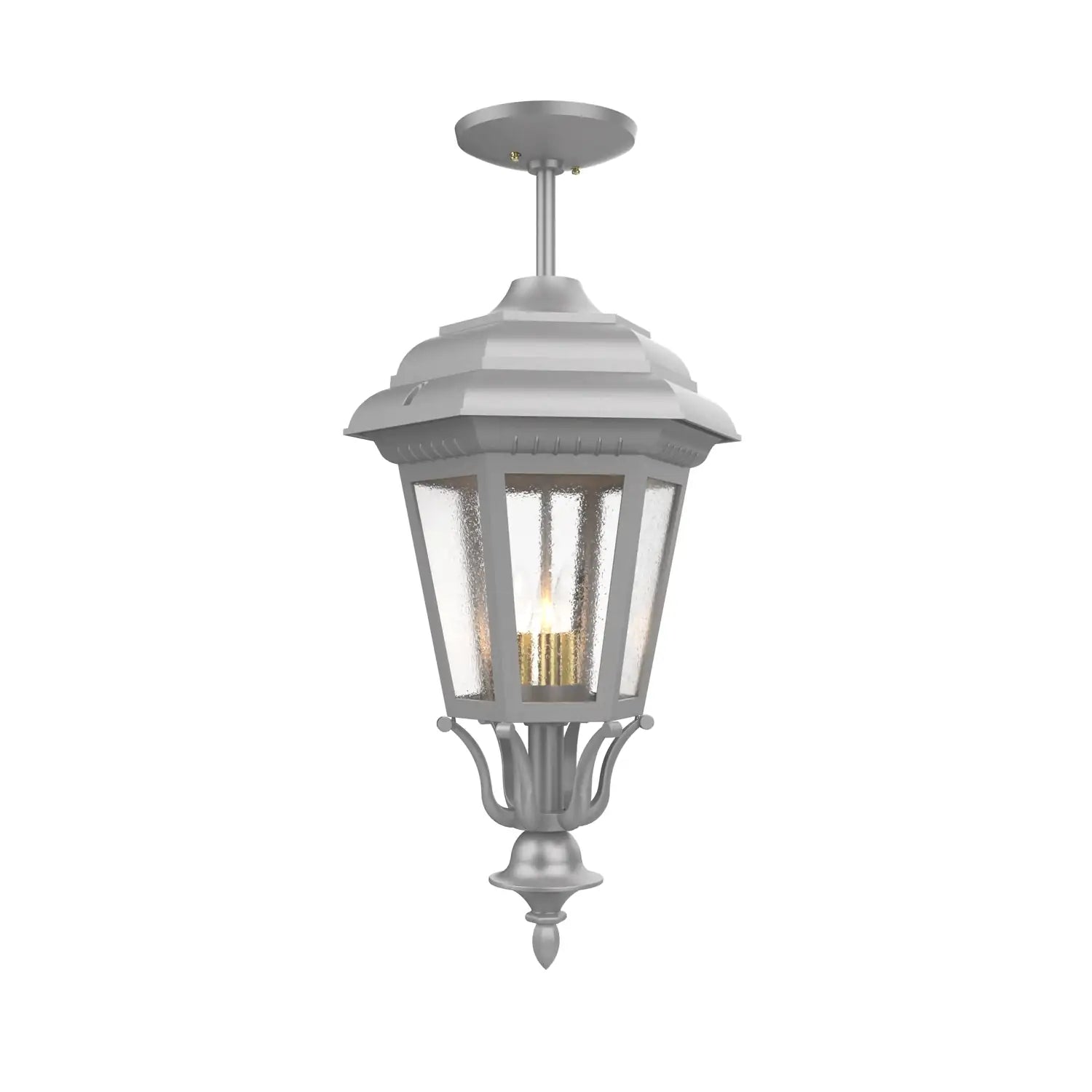 SNOC, JAMESTOWN - LARGE CLOSED BOTTOM ROD CEILING MOUNT 31457, OUTDOOR CEILING LIGHT