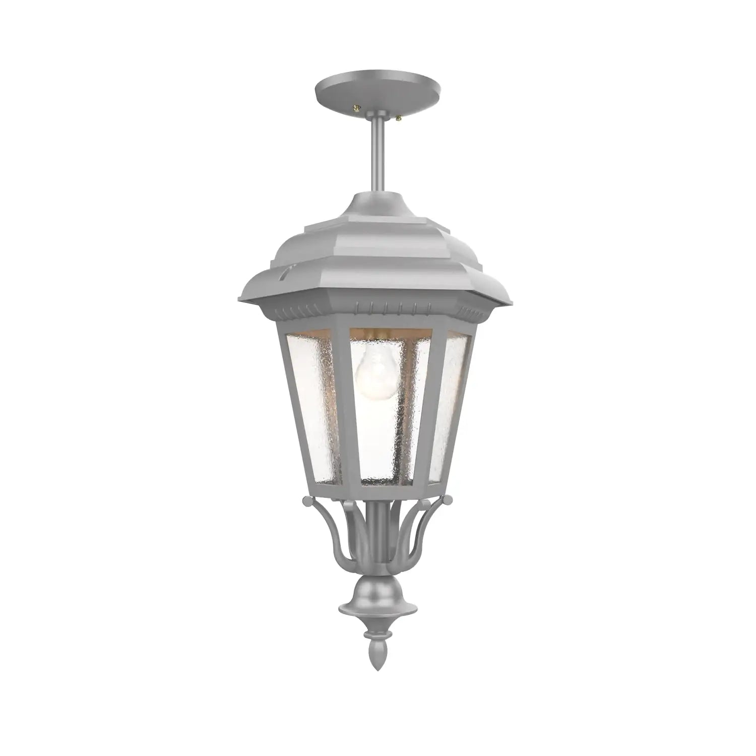 SNOC, JAMESTOWN - LARGE CLOSED BOTTOM ROD CEILING MOUNT 31457, OUTDOOR CEILING LIGHT