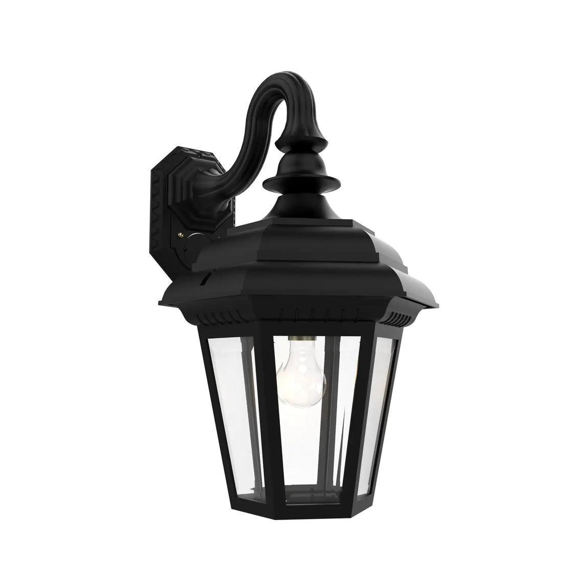 SNOC, JAMESTOWN - LARGE OPEN BOTTOM WALL MOUNT DOWN 31482, OUTDOOR WALL LIGHTS
