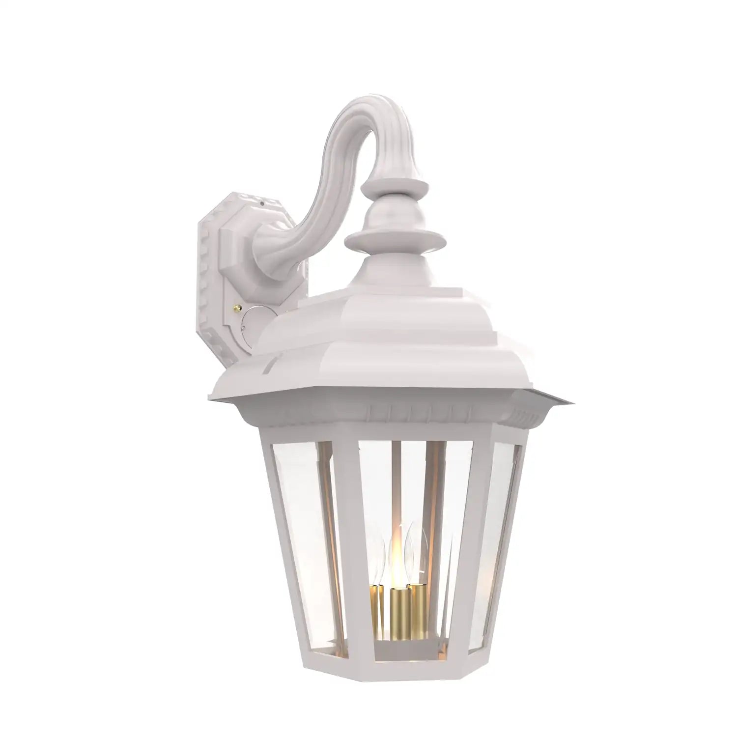 SNOC, JAMESTOWN - LARGE OPEN BOTTOM WALL MOUNT DOWN 31482, OUTDOOR WALL LIGHTS
