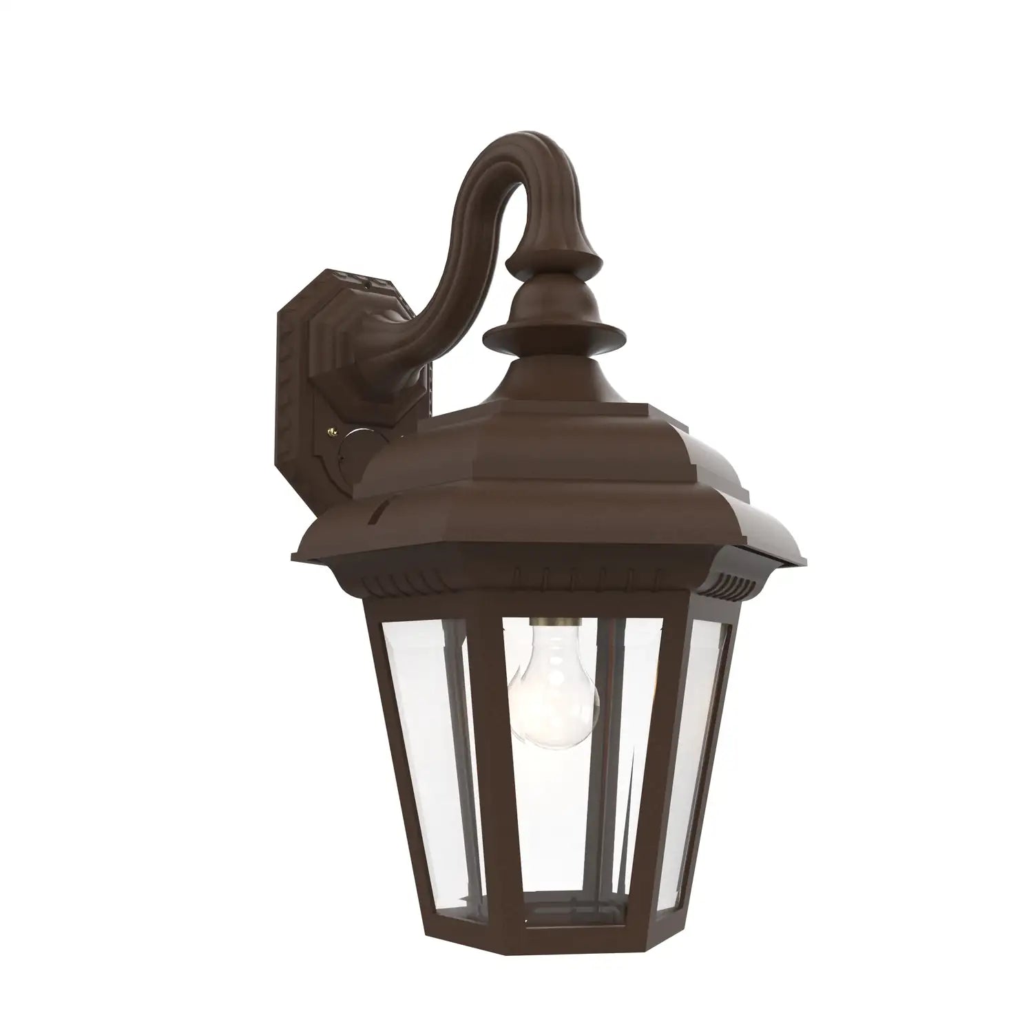 SNOC, JAMESTOWN - LARGE OPEN BOTTOM WALL MOUNT DOWN 31482, OUTDOOR WALL LIGHTS