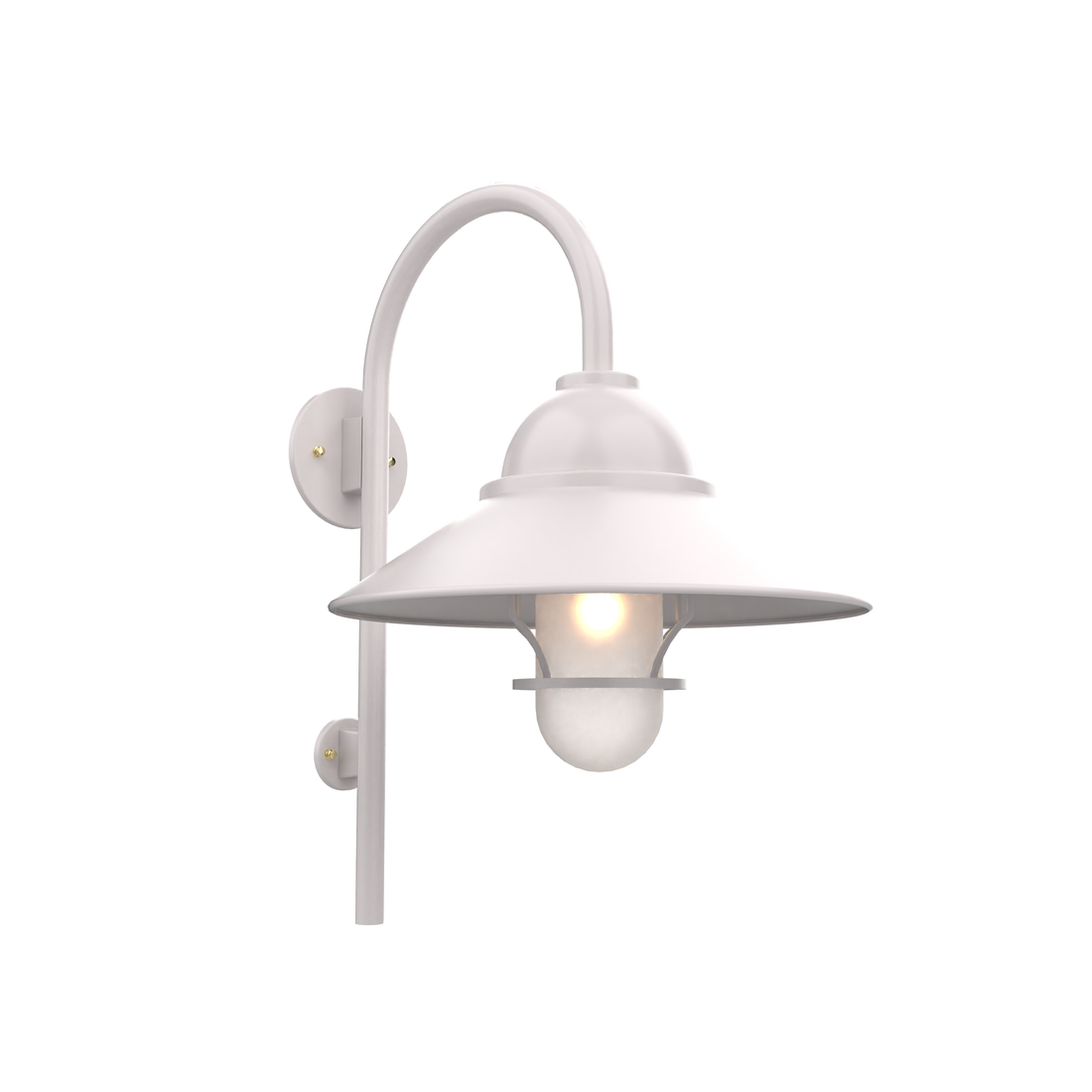 SNOC, SAN FRANCISCO - CANE DOWN WALL MOUNT WITH GLOBE AND LARGE GRID 32299, OUTDOOR WALL LIGHTS