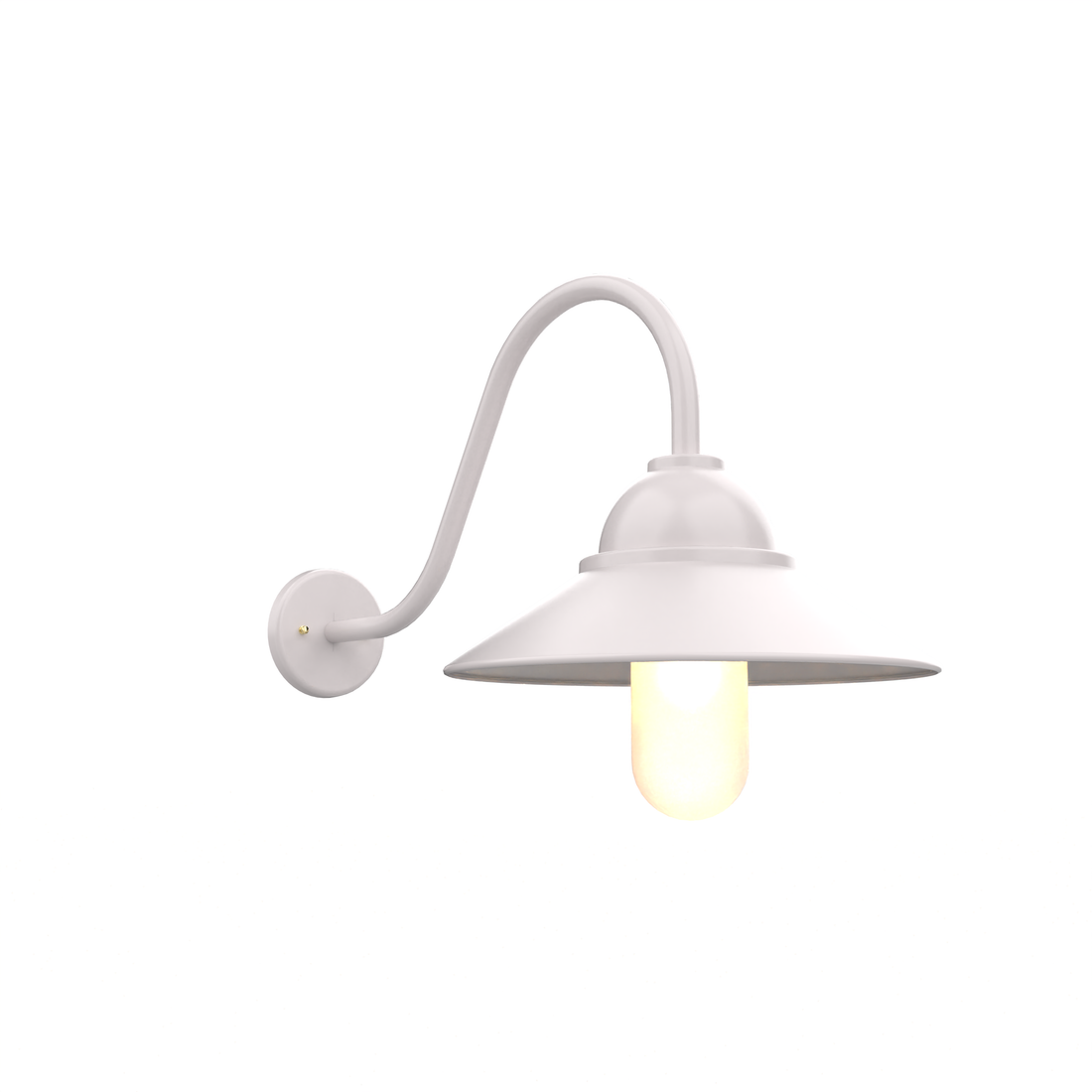 SNOC, SAN FRANCISCO - DOWNWARD MOUNT GOOSENECK WALL MURAL WITH LARGE GLOBE 32392, OUTDOOR WALL LIGHTS