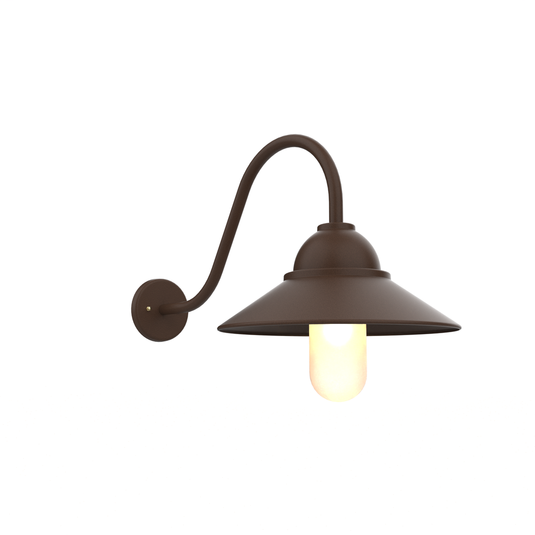 SNOC, SAN FRANCISCO - DOWNWARD MOUNT GOOSENECK WALL MURAL WITH LARGE GLOBE 32392, OUTDOOR WALL LIGHTS