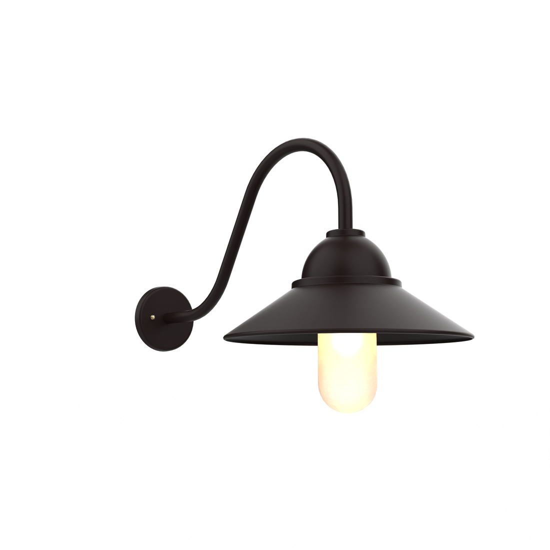 SNOC, SAN FRANCISCO - DOWNWARD MOUNT GOOSENECK WALL MURAL WITH LARGE GLOBE 32392, OUTDOOR WALL LIGHTS