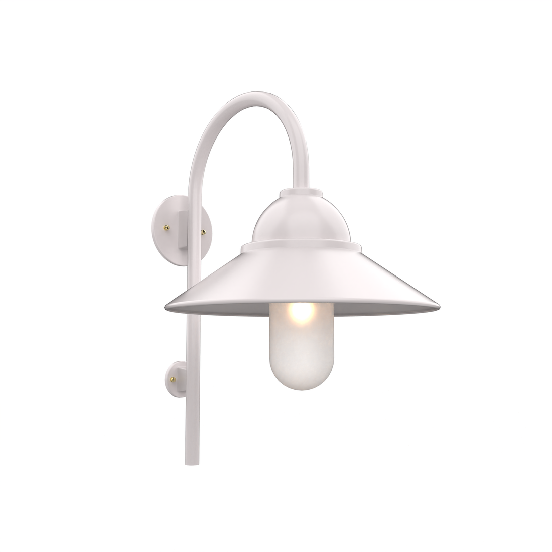 SNOC, SAN FRANCISCO - CANE DOWN WALL MOUNT WITH LARGE GLOBE 32399, OUTDOOR WALL LIGHTS