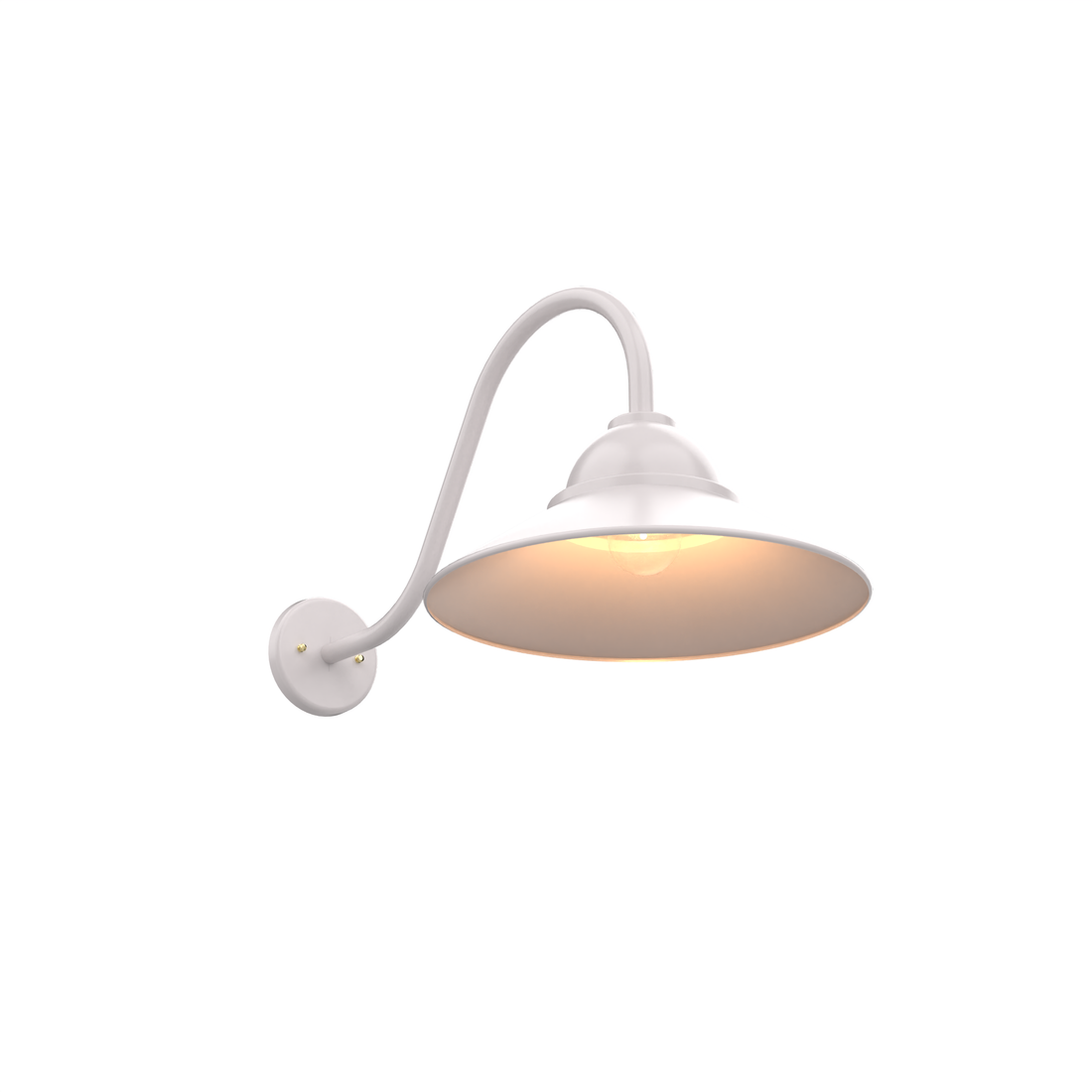 SNOC, SAN FRANCISCO - LARGE OPEN BACK GOOSENECK DOWNWARD MOUNT WALL MURAL 32492, OUTDOOR WALL LIGHTS